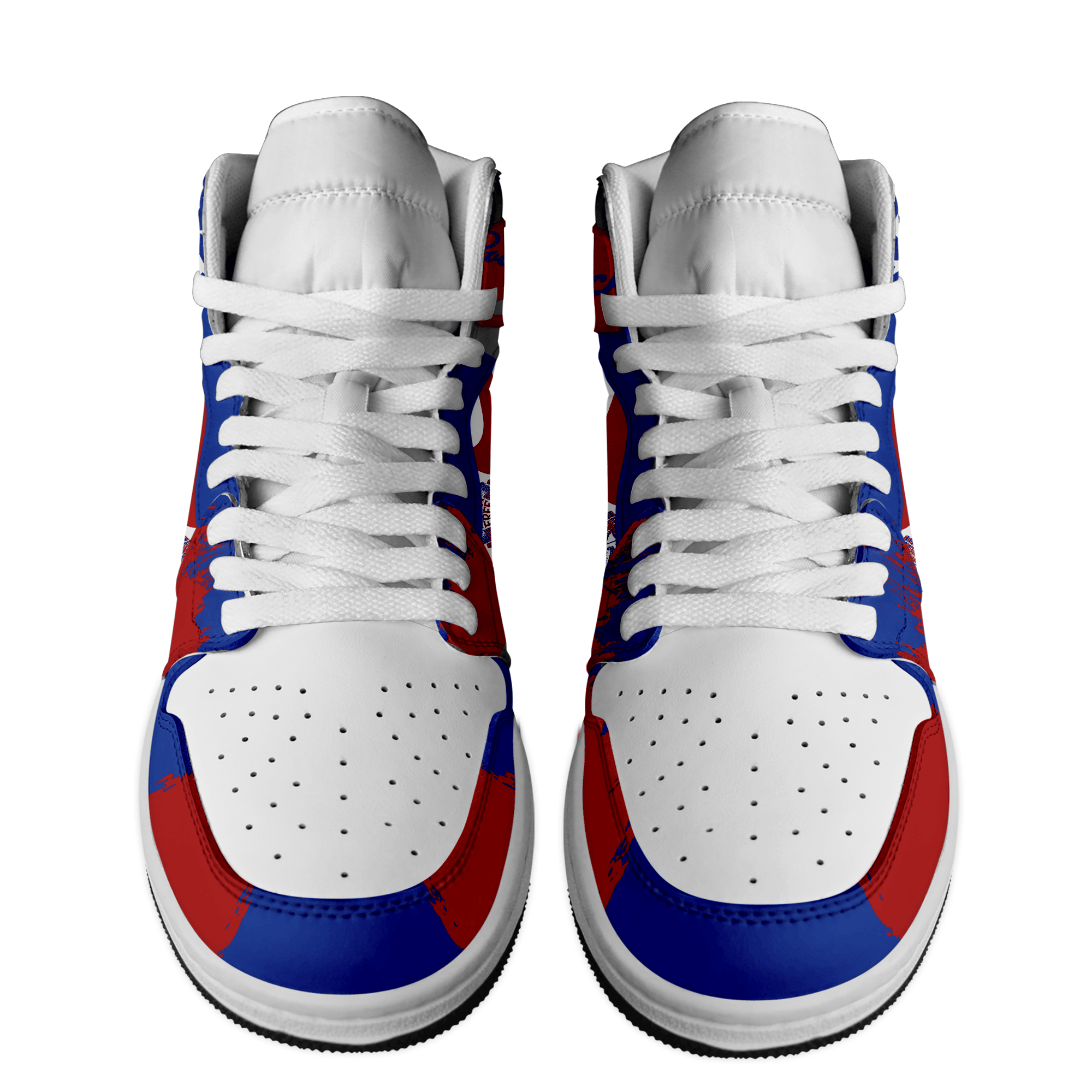 Mini cooper AJ1 High Sneakers Shoes Printed Sport For Men And Women - Image 3