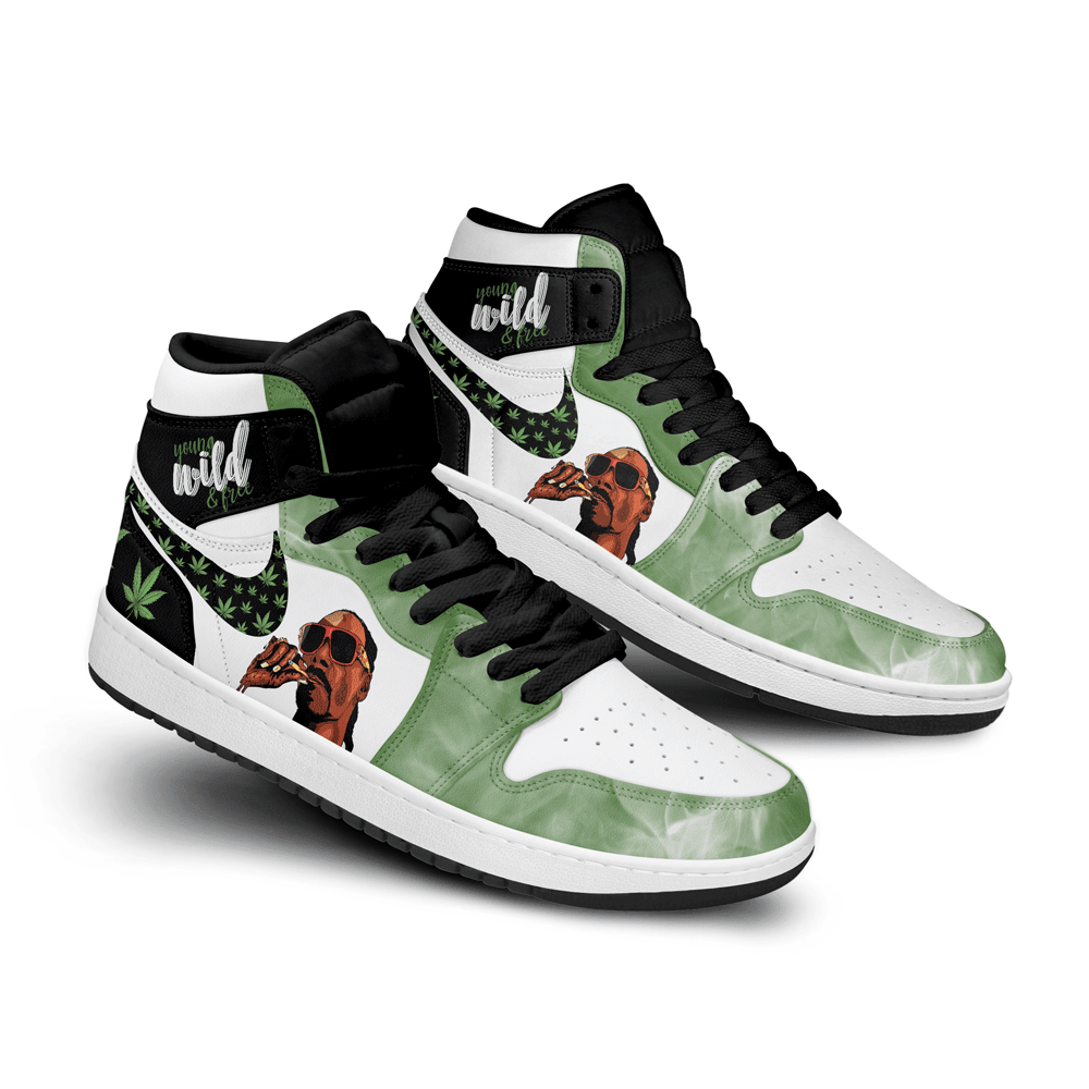 De Tomaso AJ1 High Sneakers Shoes Printed Sport For Men And Women - Image 2