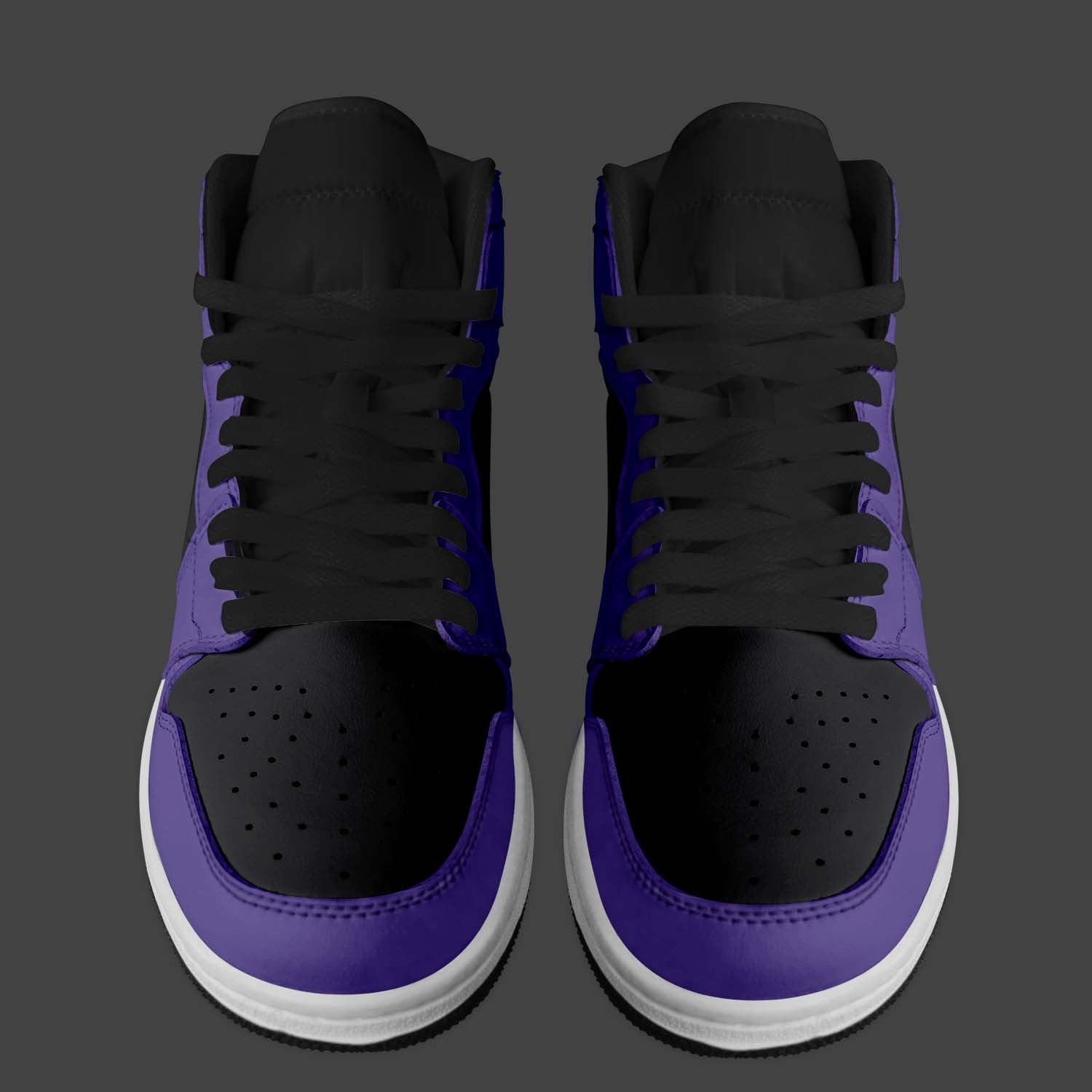 International AJ1 High Sneakers Shoes Printed Sport For Men And Women - Image 2