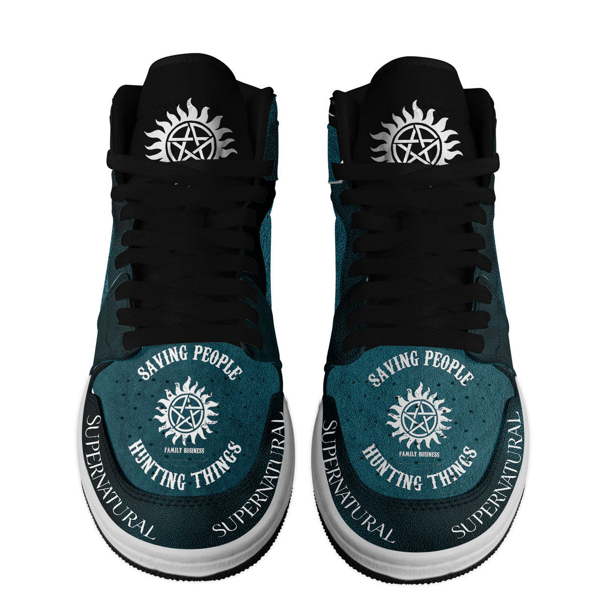 Volvo AJ1 High Sneakers Shoes Printed Sport For Men And Women - Image 3