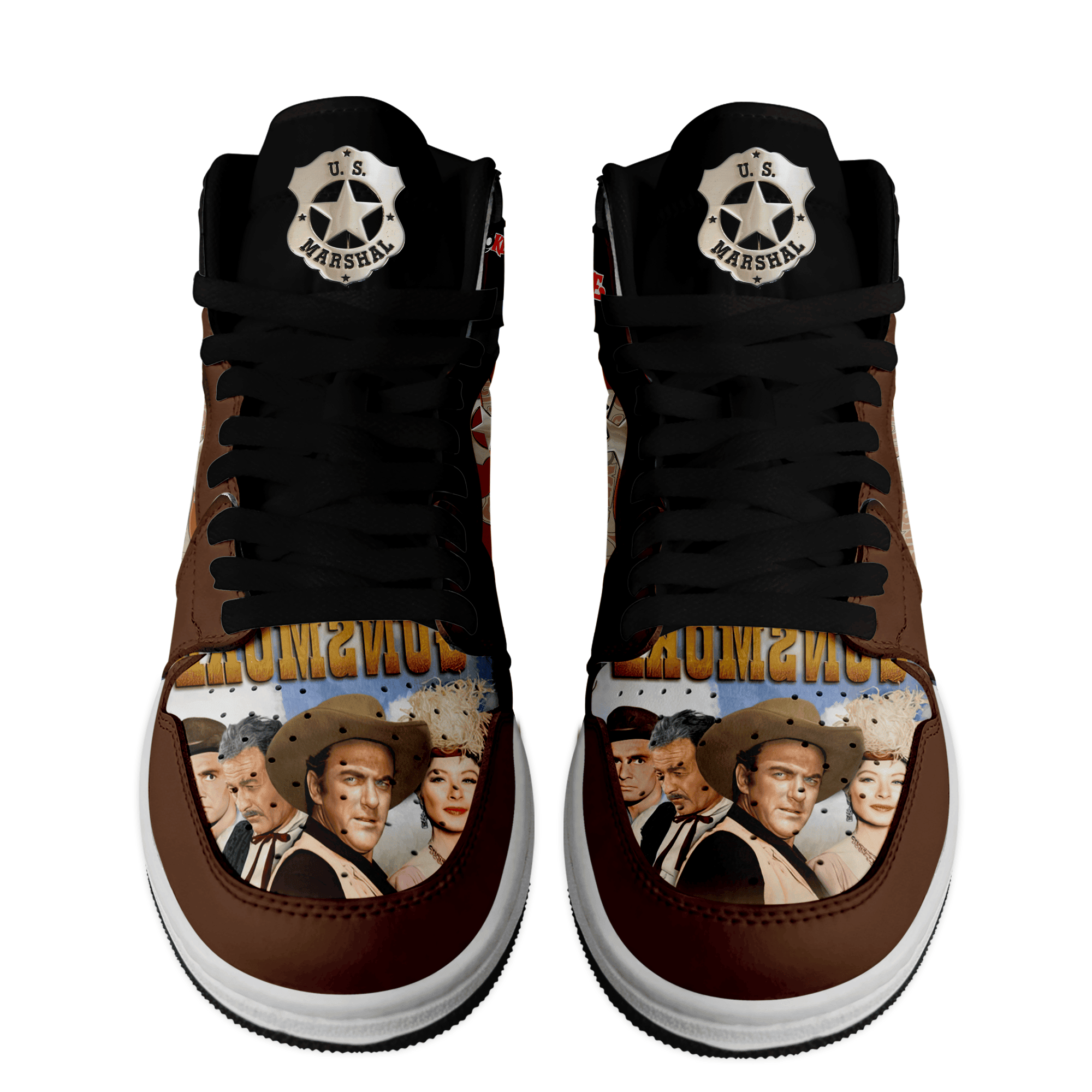 Polaris AJ1 High Sneakers Shoes Printed Sport For Men And Women - Image 2
