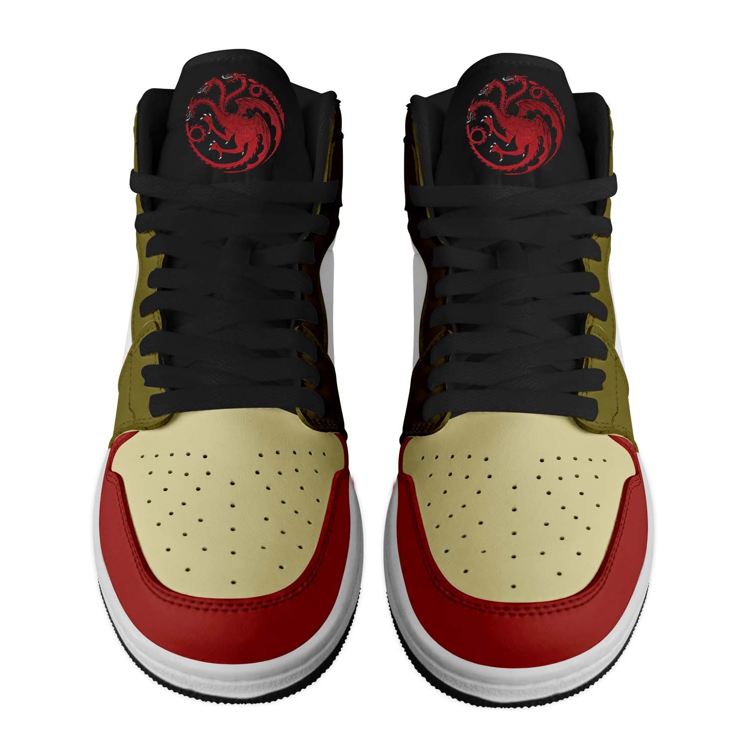 Thunderbird AJ1 High Sneakers Shoes Printed Sport For Men And Women - Image 2