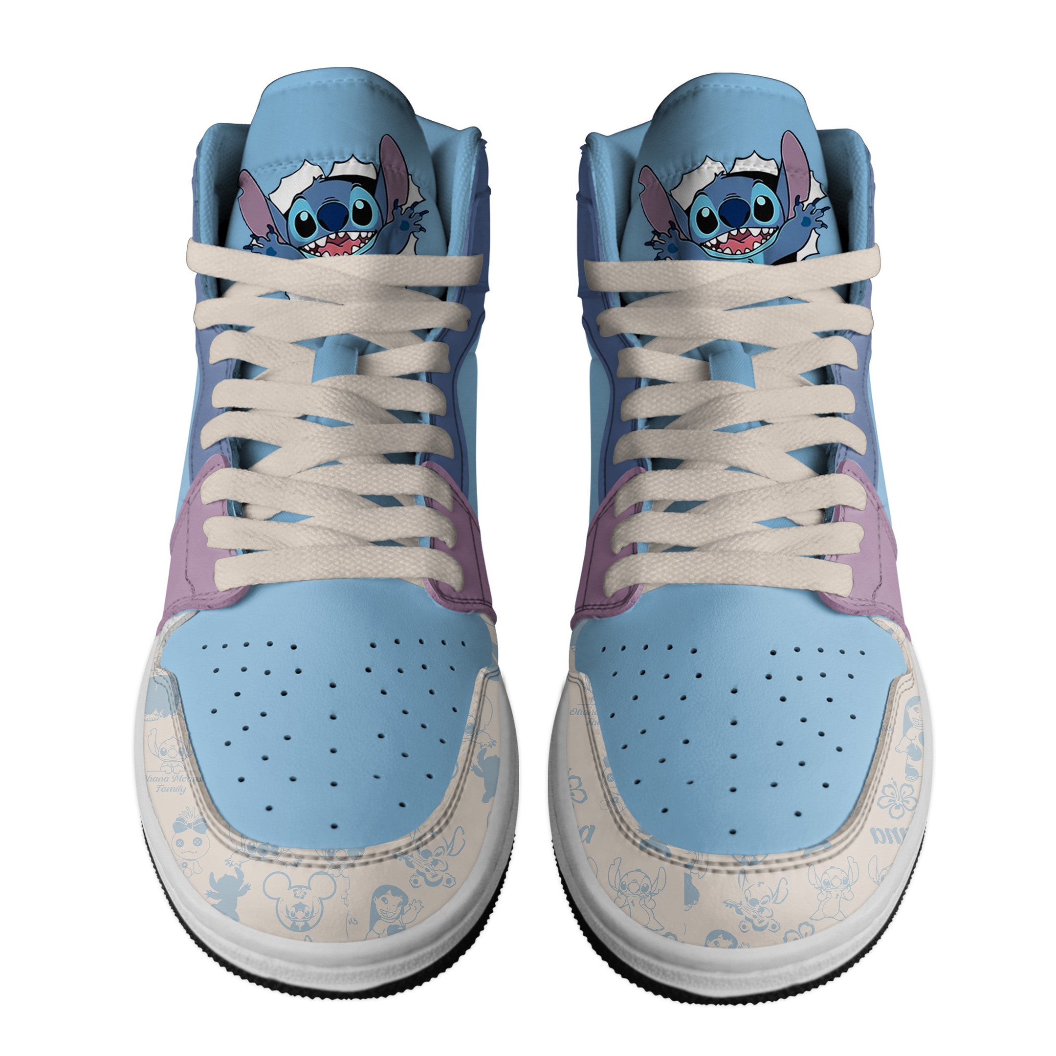 Fiatagri AJ1 High Sneakers Shoes Printed Sport For Men And Women - Image 3