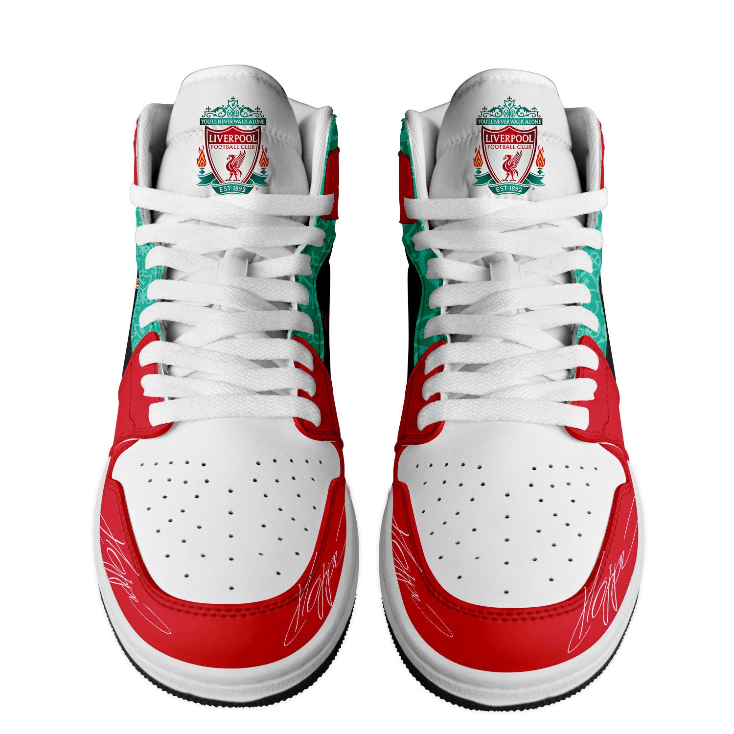 Ferrari AJ1 High Sneakers Shoes Printed Sport For Men And Women - Image 3
