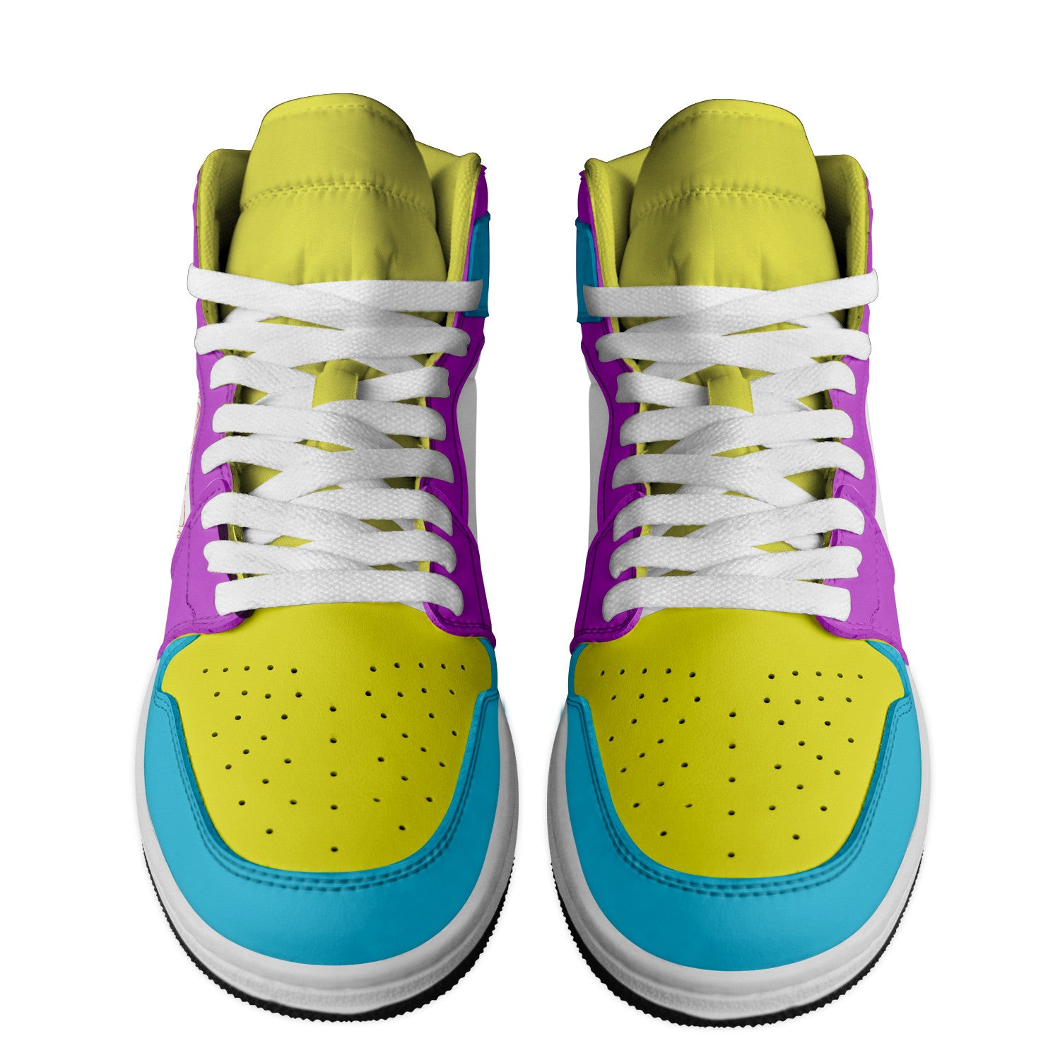 Vauxhall AJ1 High Sneakers Shoes Printed Sport For Men And Women - Image 2