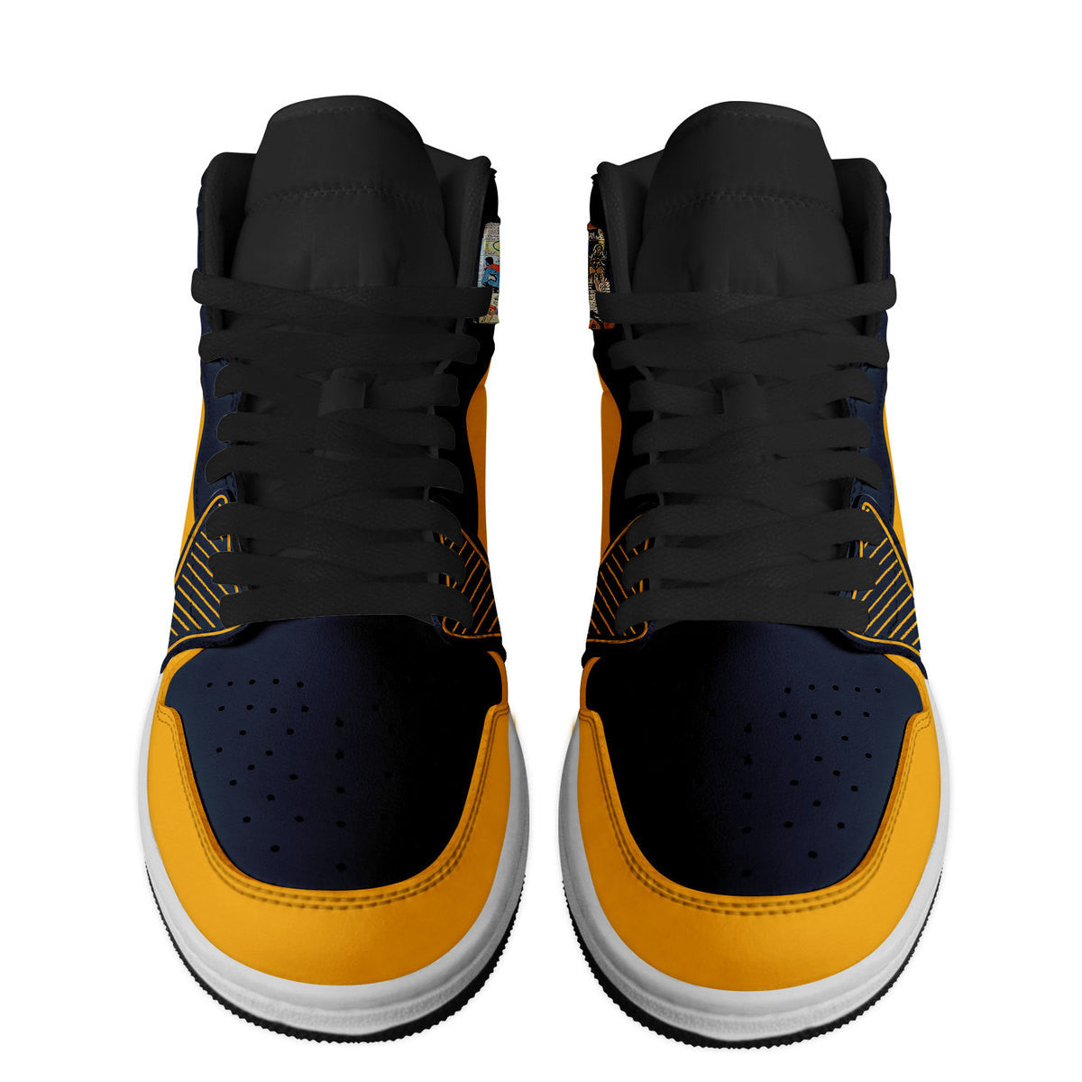 DAF AJ1 High Sneakers Shoes Printed Sport For Men And Women - Image 2