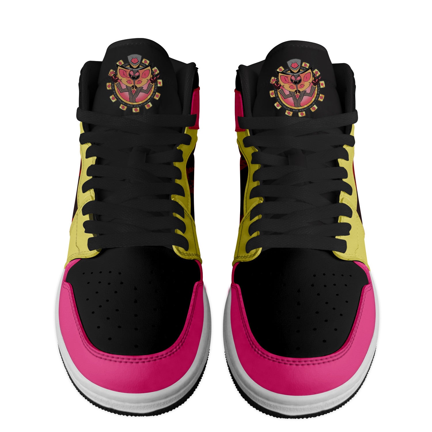 Saab AJ1 High Sneakers Shoes Printed Sport For Men And Women - Image 2