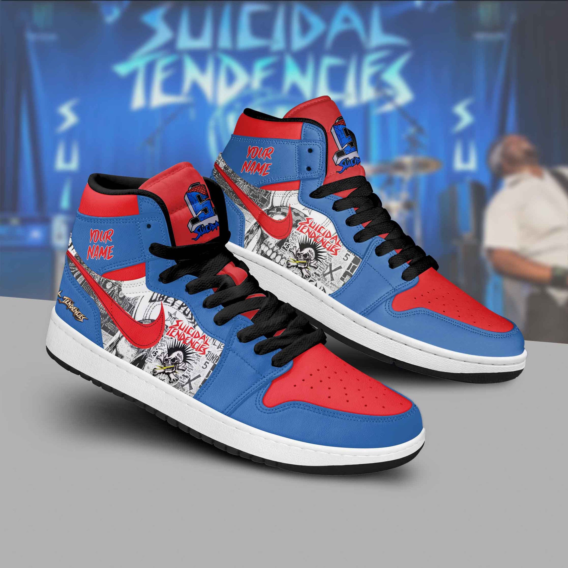 Land-Rover AJ1 High Sneakers Shoes Printed Sport For Men And Women - Image 2
