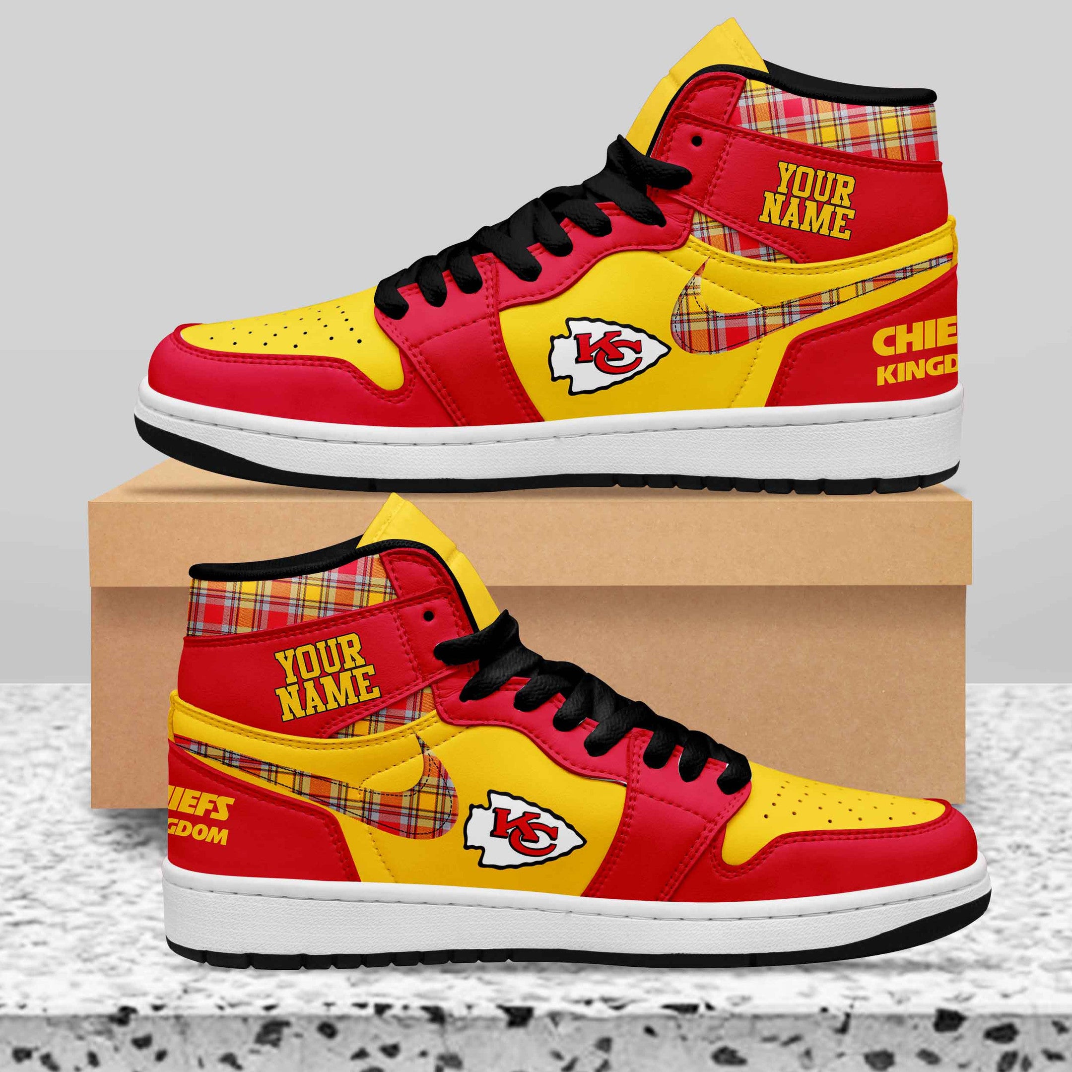 Foton AJ1 High Sneakers Shoes Printed Sport For Men And Women - Image 2