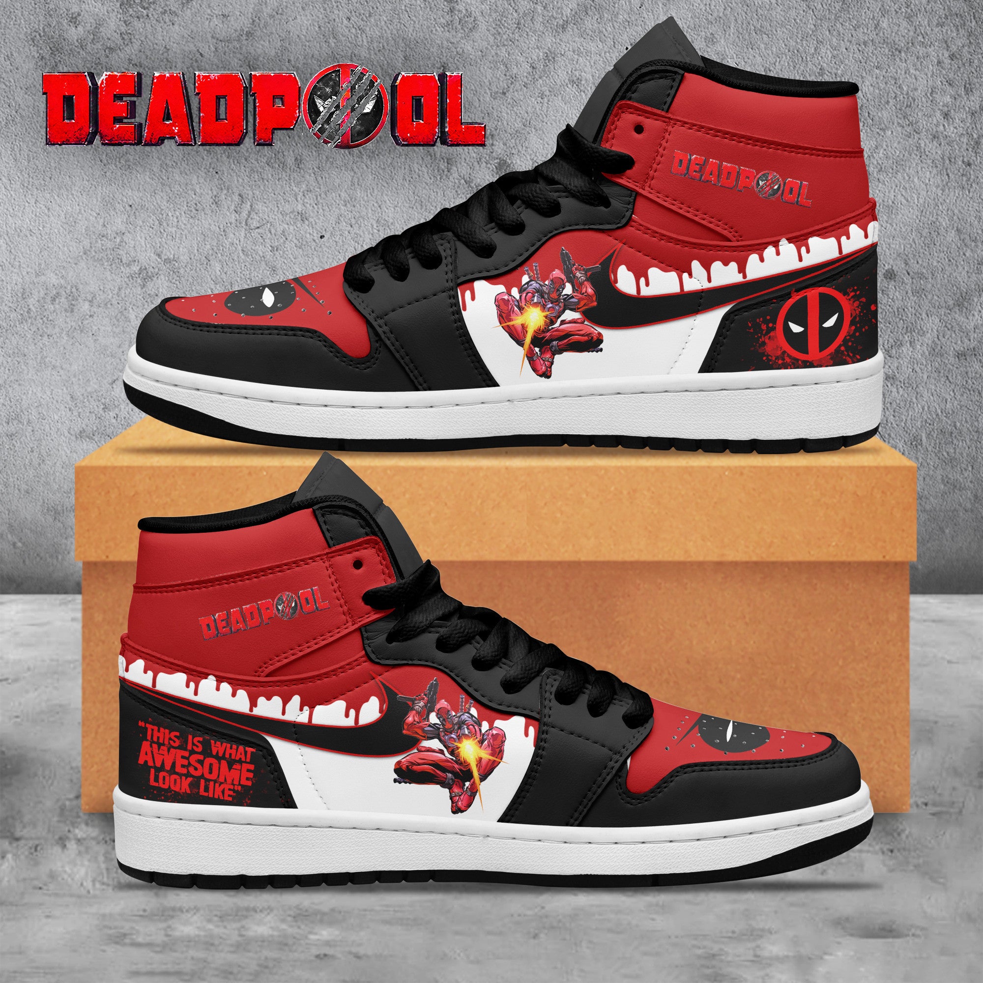 Bumblebee AJ1 High Sneakers Shoes Printed Sport For Men And Women - Image 2