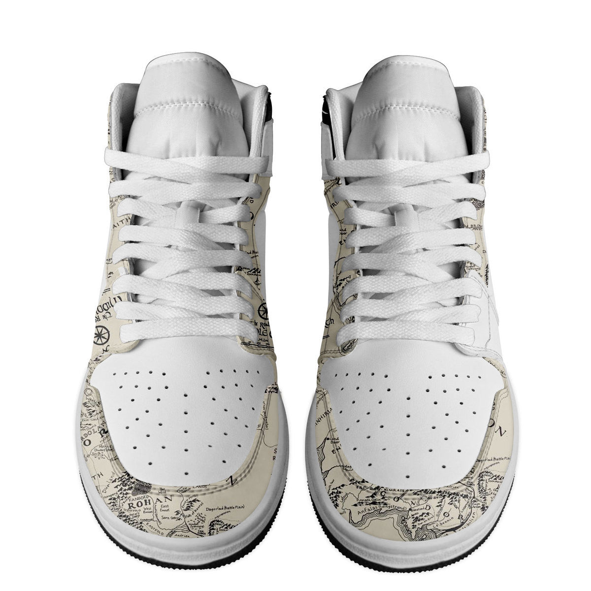 Dodge AJ1 High Sneakers Shoes Printed Sport For Men And Women - Image 2