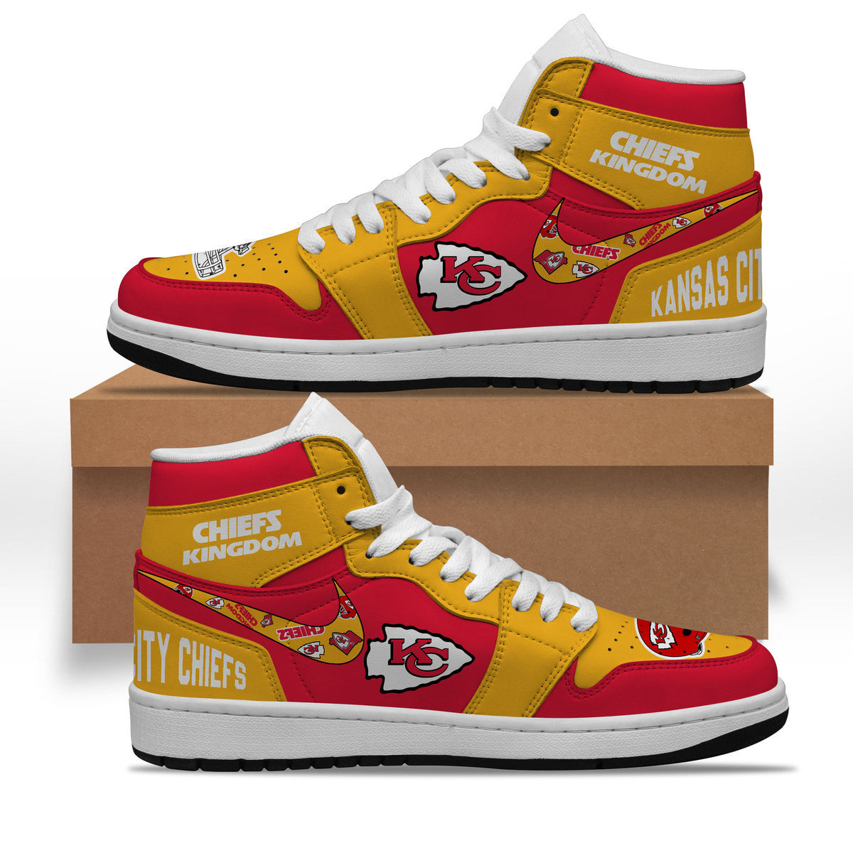 Holden AJ1 High Sneakers Shoes Printed Sport For Men And Women - Image 2