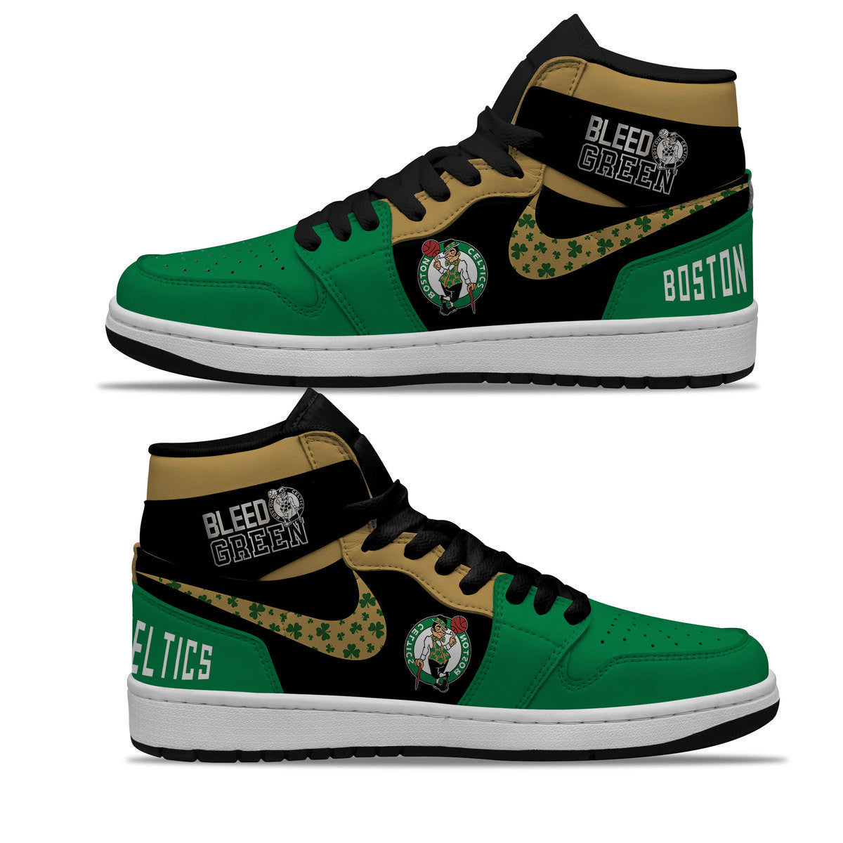 Firebird Pontiac AJ1 High Sneakers Shoes Printed Sport For Men And Women - Image 3
