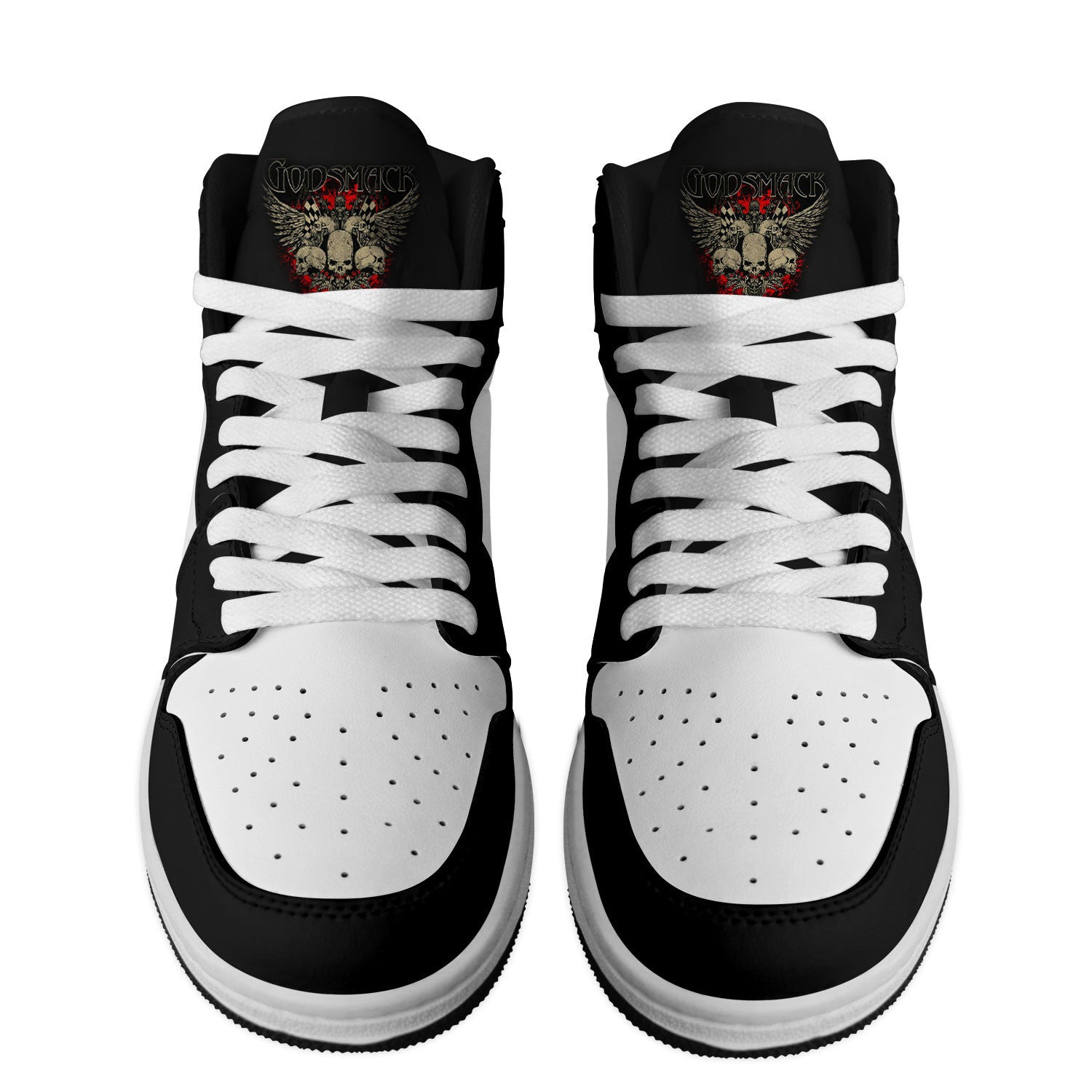 Nezuko AJ1 High Sneakers Shoes Printed Sport For Men And Women - Image 2