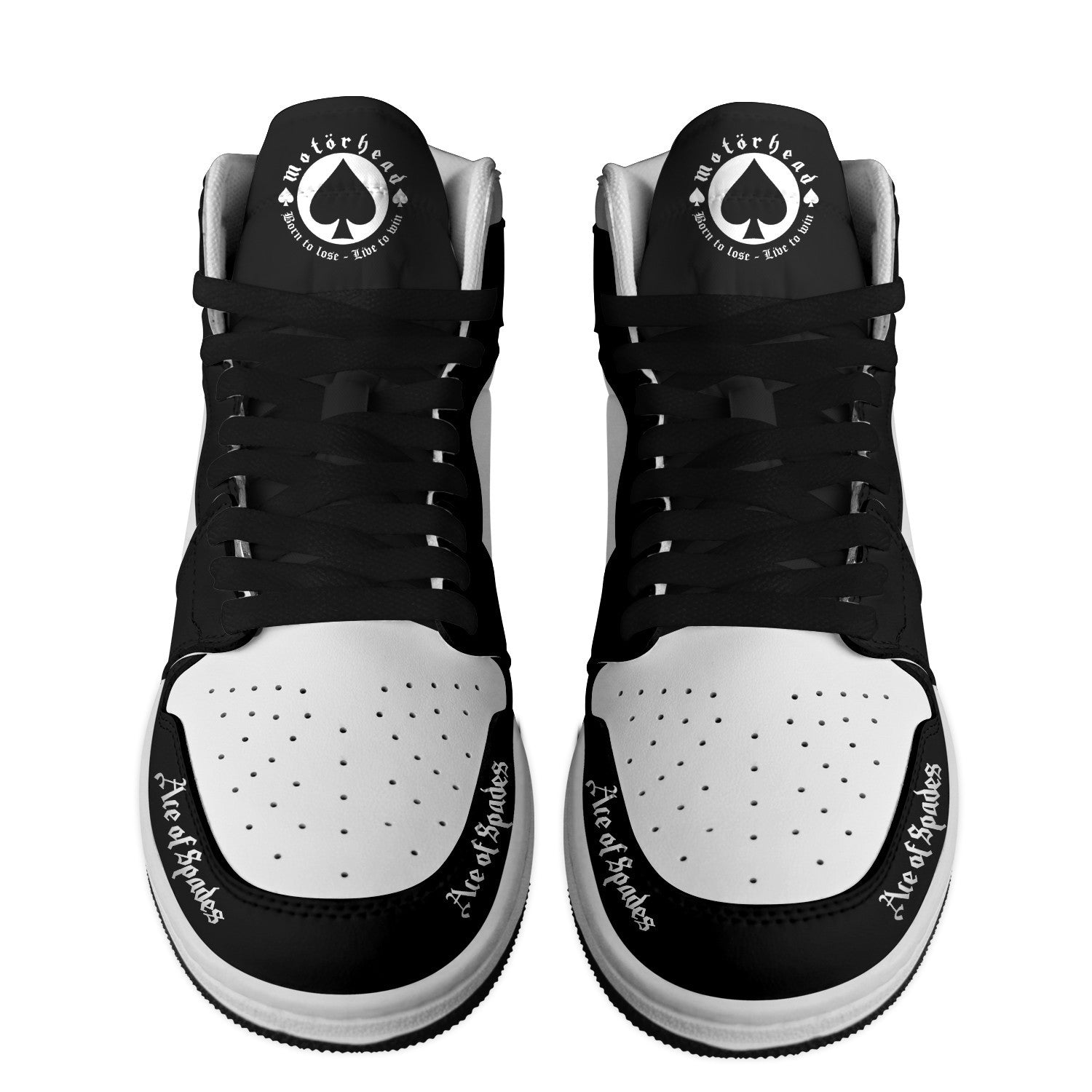 Detroit Diesel AJ1 High Sneakers Shoes Printed Sport For Men And Women - Image 2