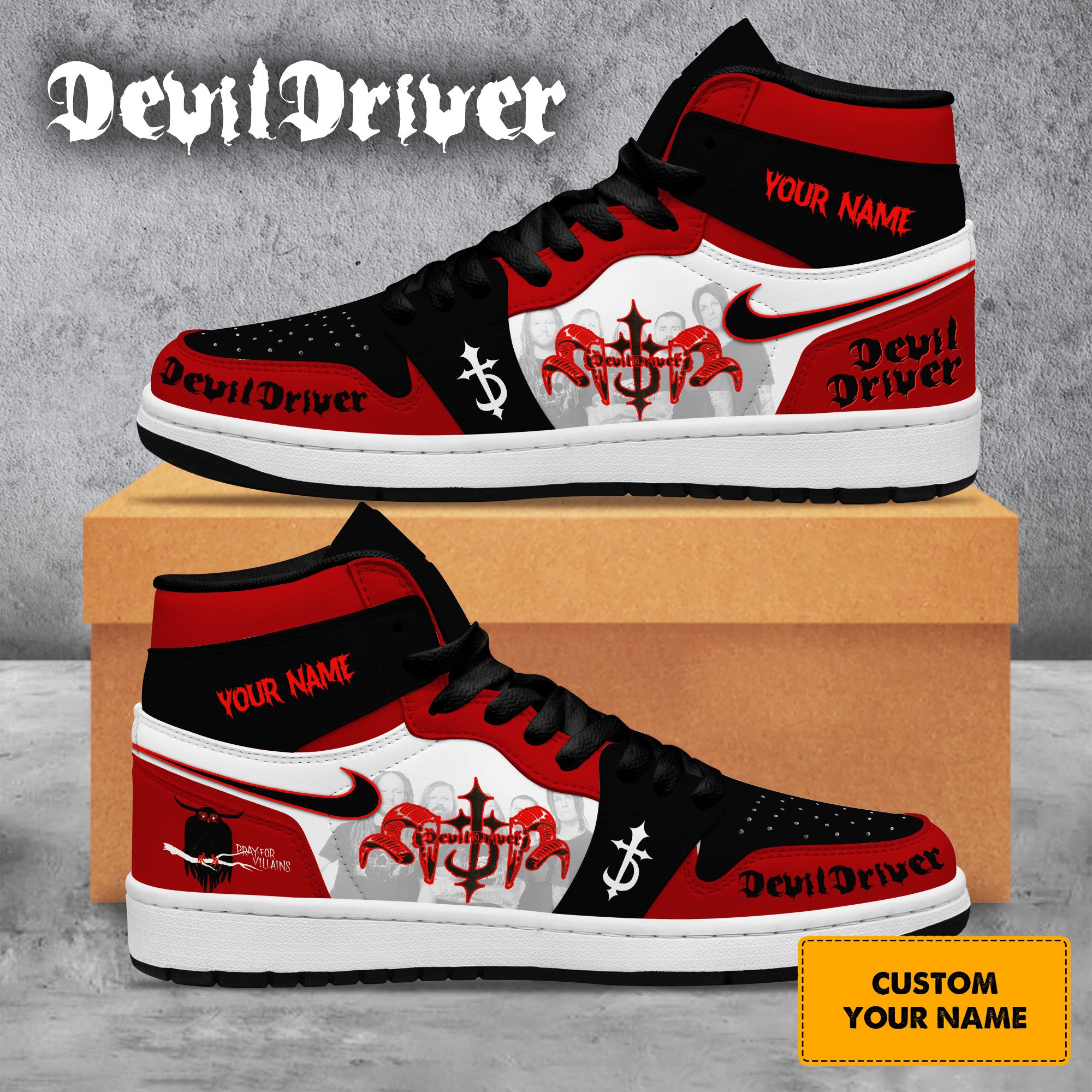 Lexus AJ1 High Sneakers Shoes Printed Sport For Men And Women - Image 2