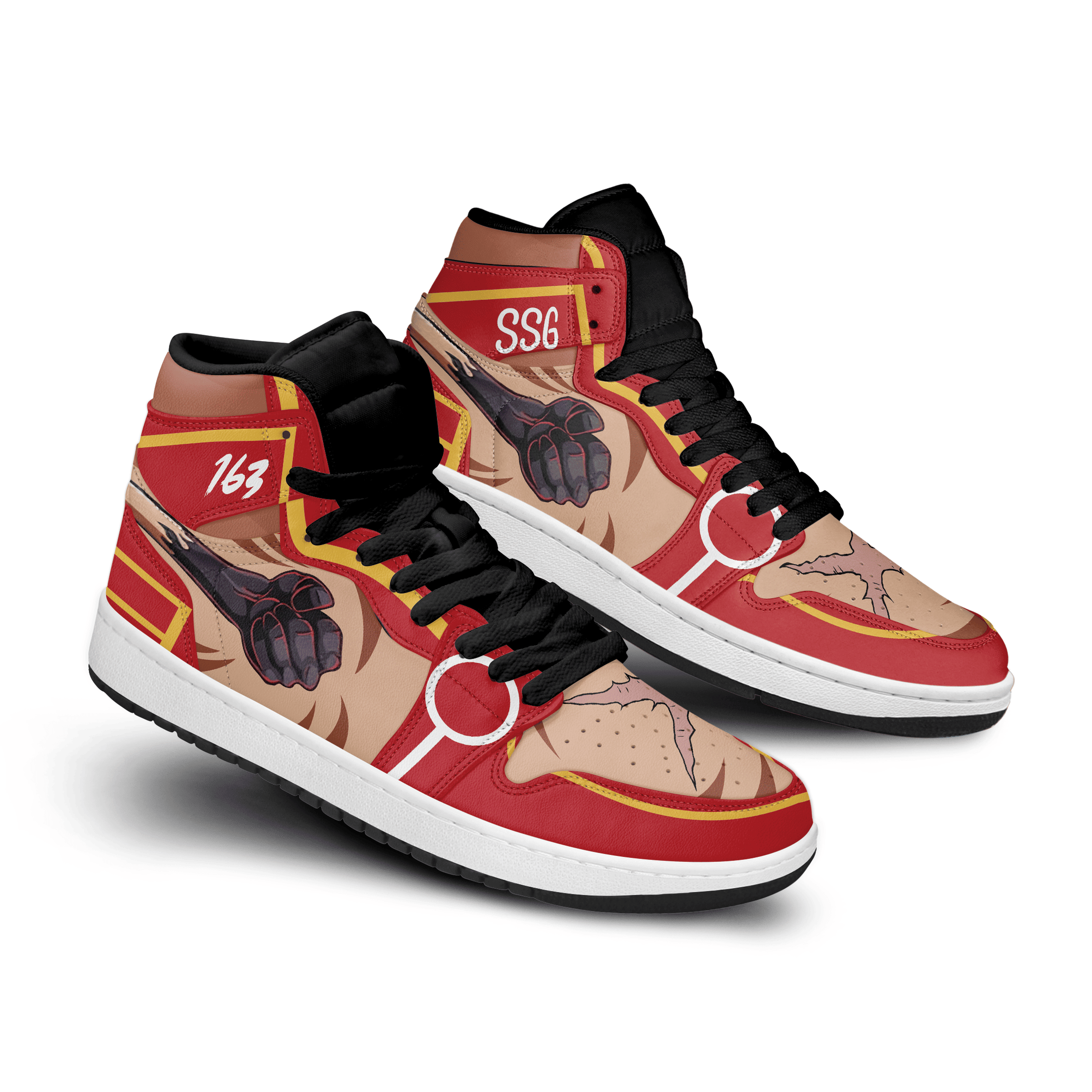 Land-Rover AJ1 High Sneakers Shoes Printed Sport For Men And Women - Image 2