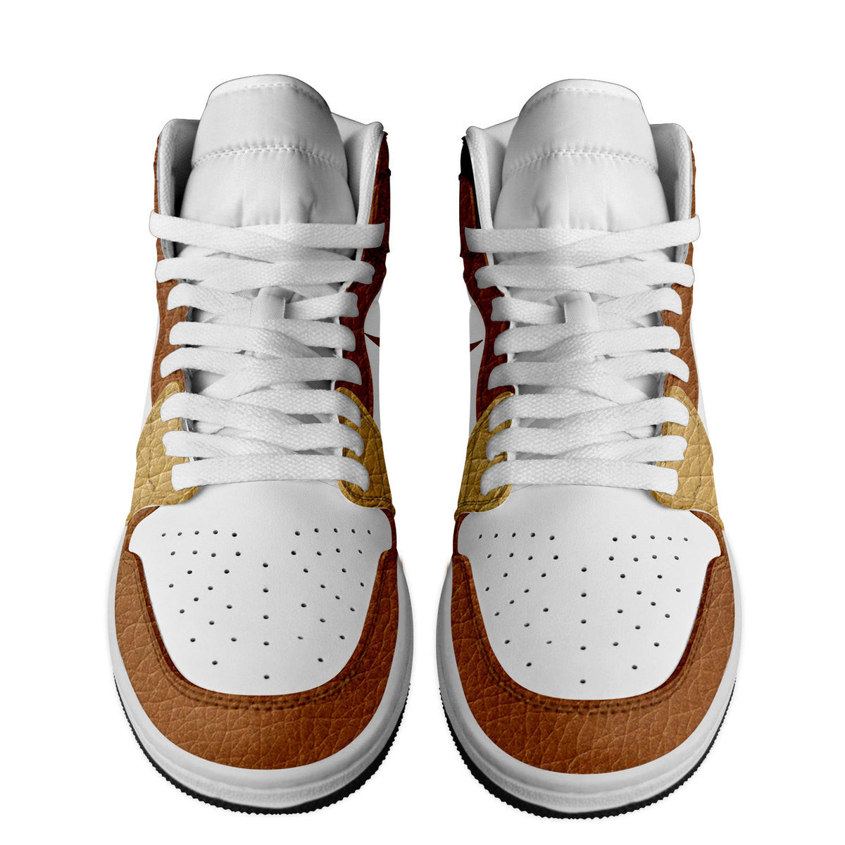 Oldsmobile AJ1 High Sneakers Shoes Printed For Men And Women - Image 2