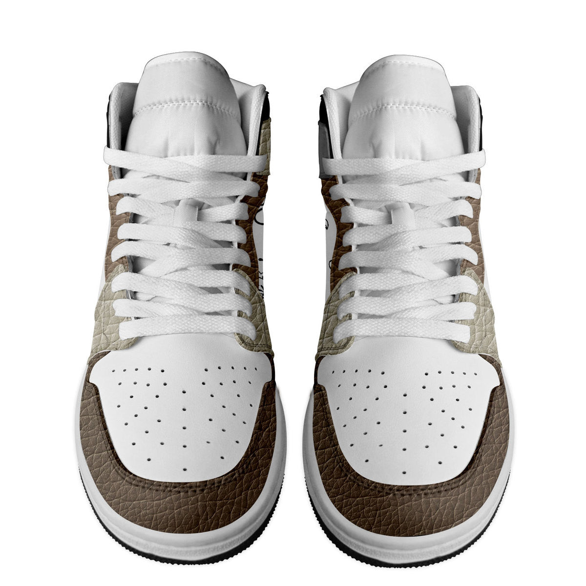 Suzuki AJ1 High Sneakers Shoes Printed For Men And Women - Image 3