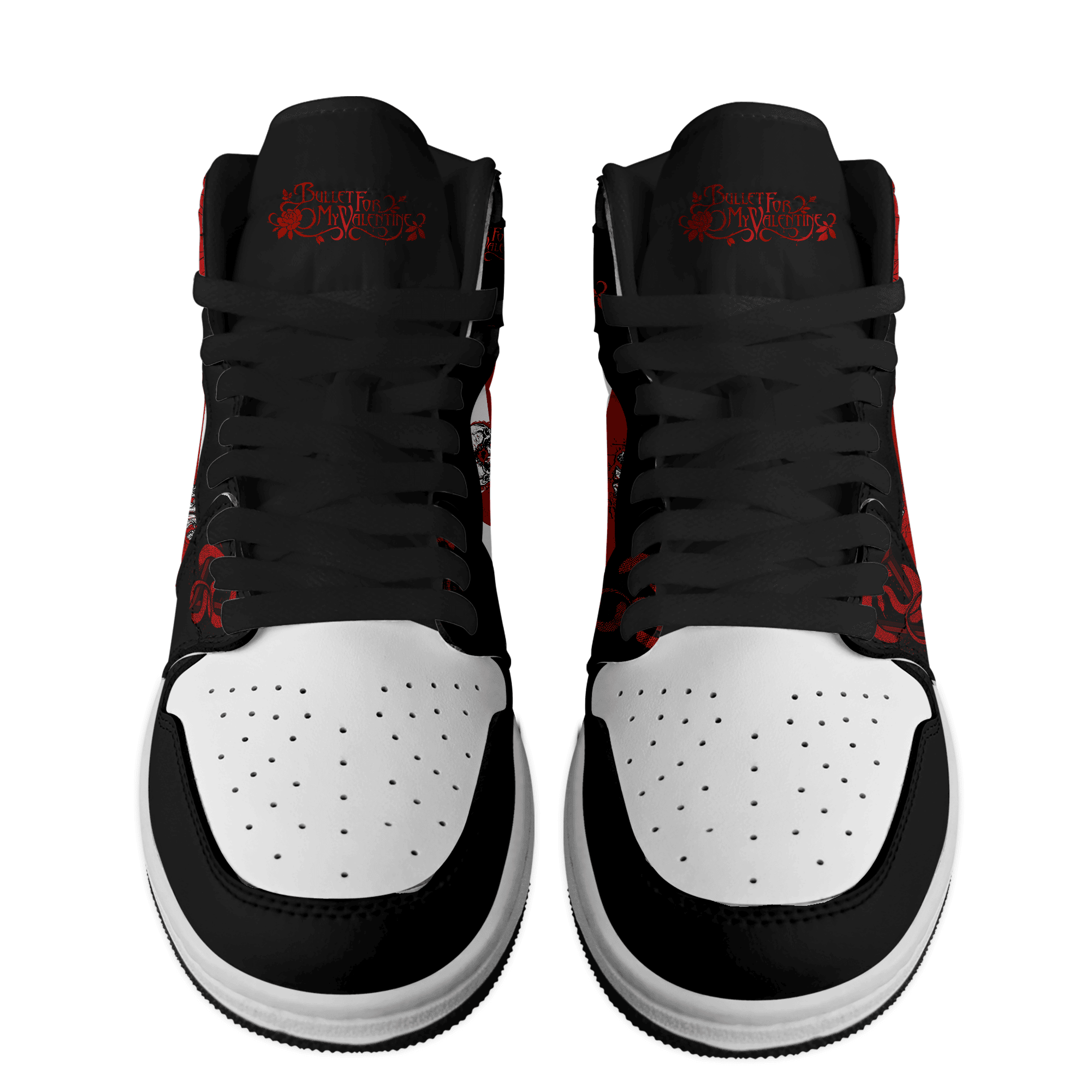 Detroit Diesel AJ1 High Sneakers Shoes Printed For Men And Women - Image 2