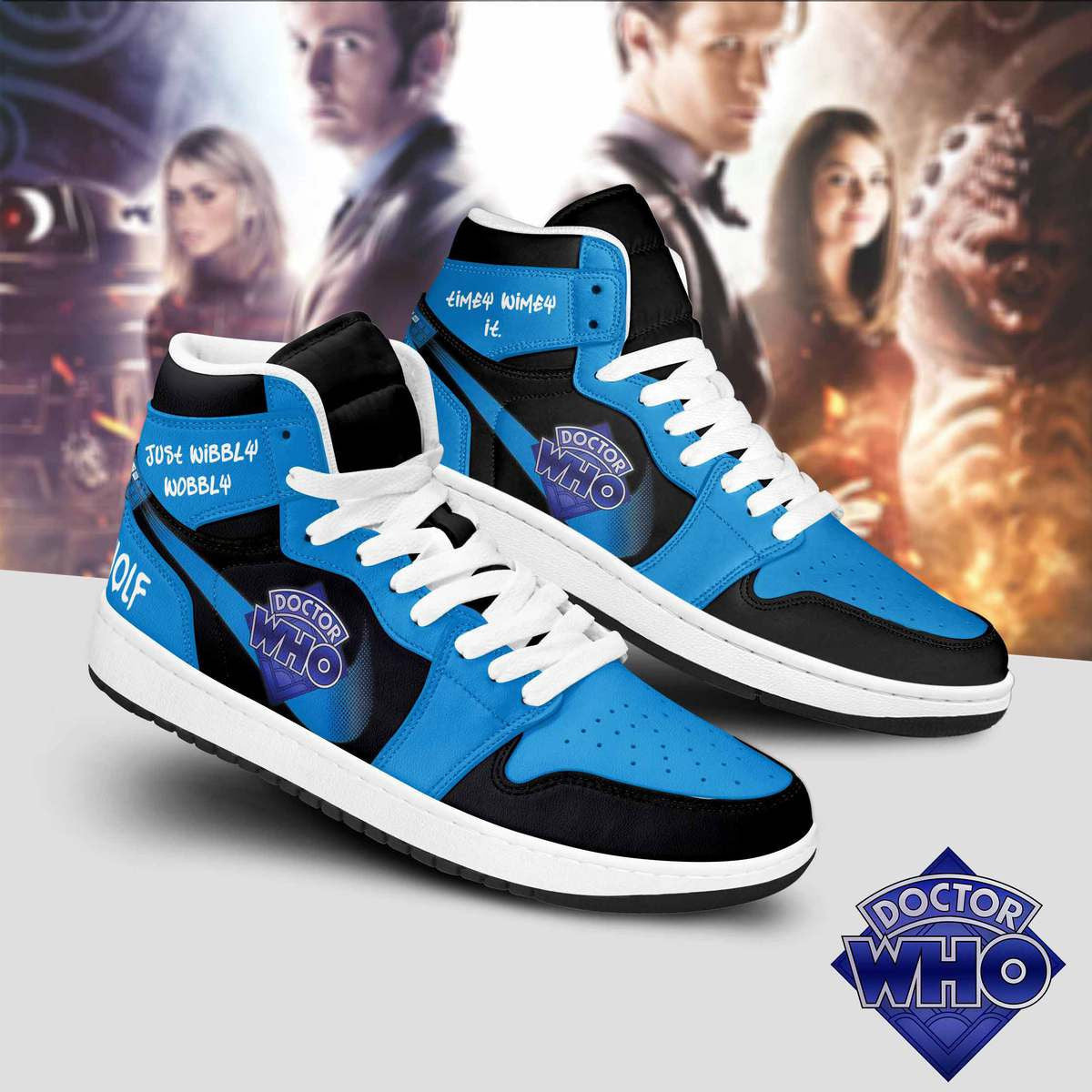 Suzuki AJ1 High Sneakers Shoes Printed For Men And Women - Image 2