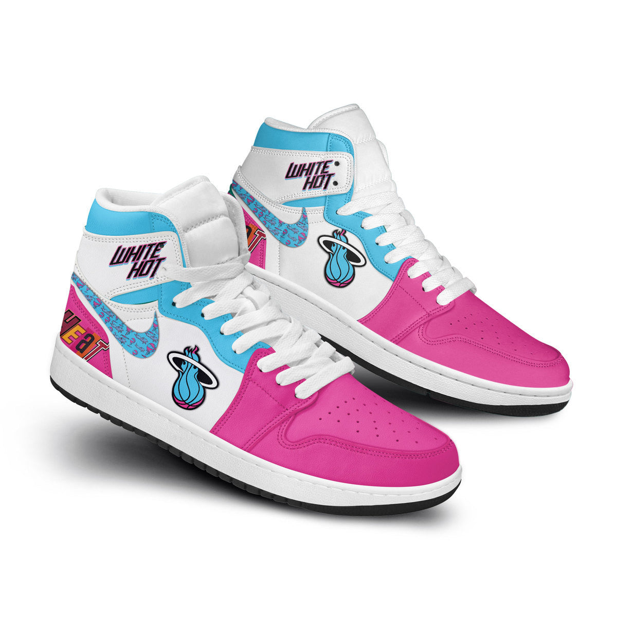 Ferrari AJ1 High Sneakers Shoes Printed For Men And Women - Image 2