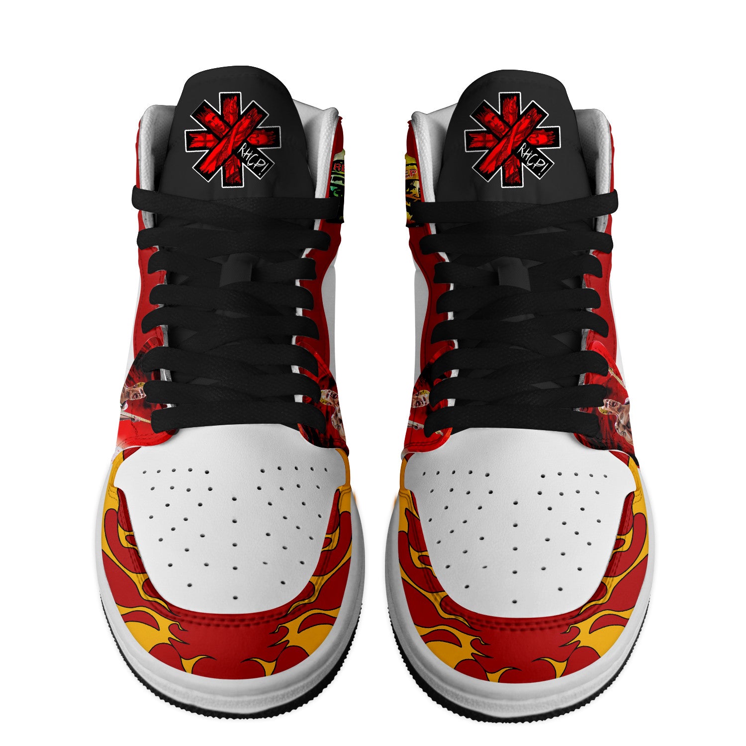 Lexus AJ1 High Sneakers Shoes Printed For Men And Women - Image 2