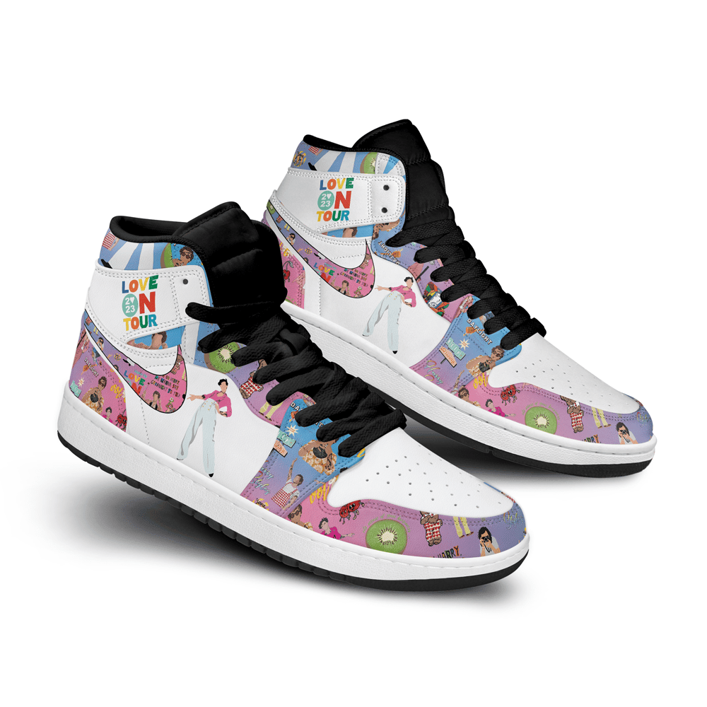Mercury Marine AJ1 High Sneakers Shoes Printed For Men And Women - Image 2