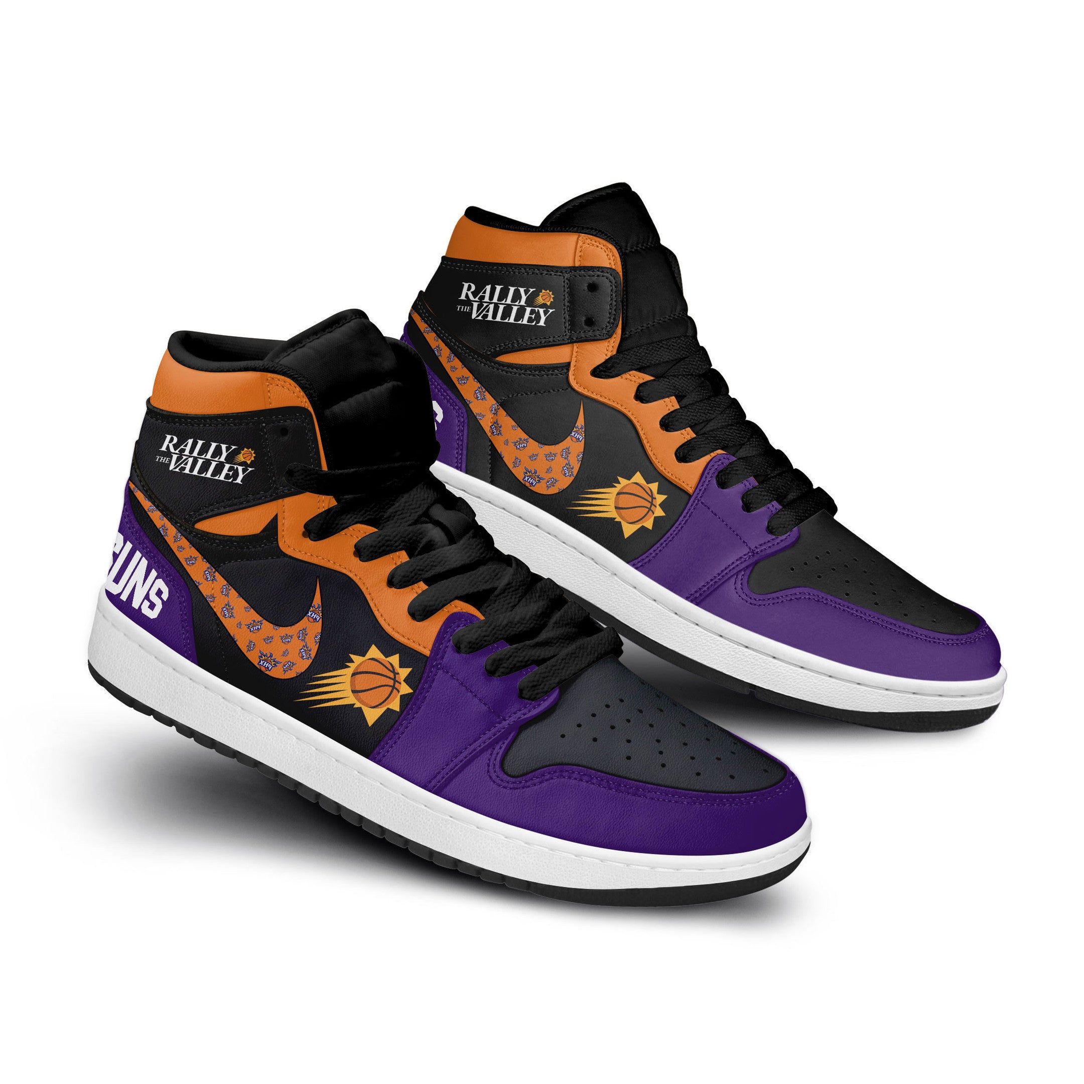 Kia AJ1 High Sneakers Shoes Printed For Men And Women - Image 2