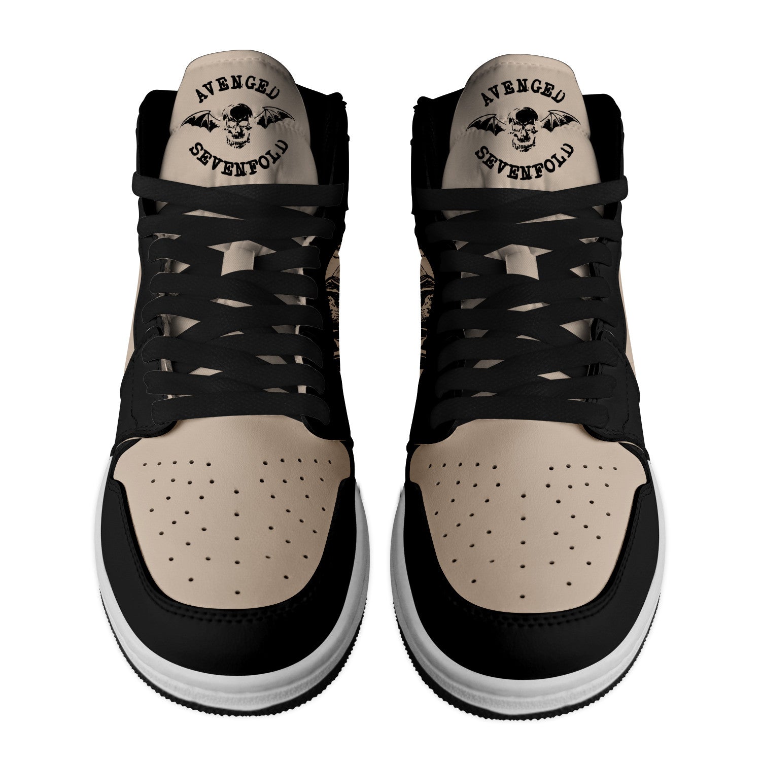 Firebird Pontiac AJ1 High Sneakers Shoes Printed For Men And Women - Image 2