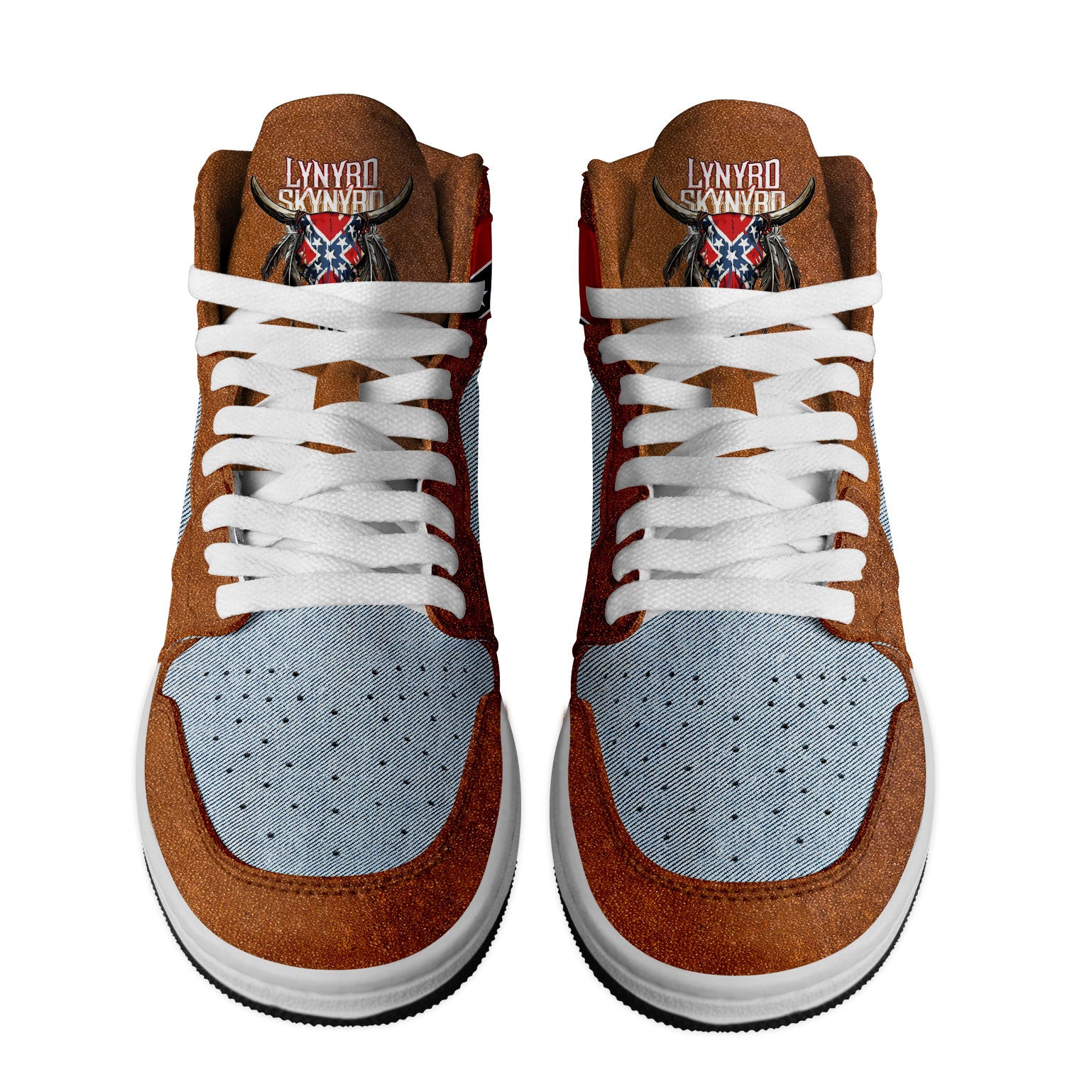 H2 Hummer AJ1 High Sneakers Shoes Printed For Men And Women - Image 2