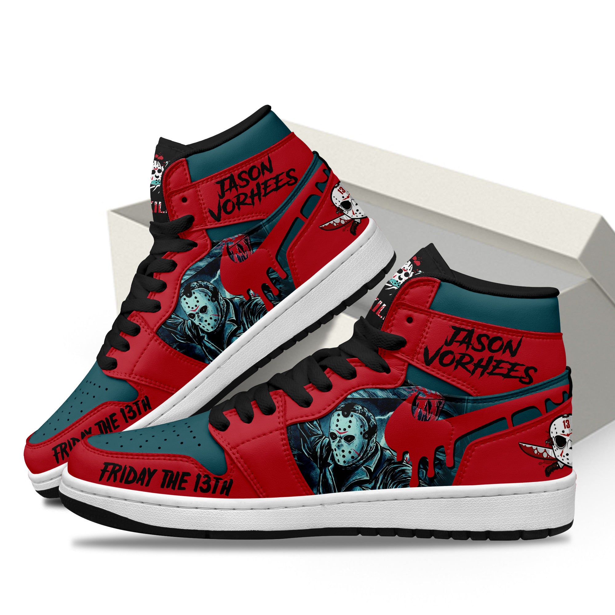 Jaguar AJ1 High Sneakers Shoes Printed For Men And Women - Image 3