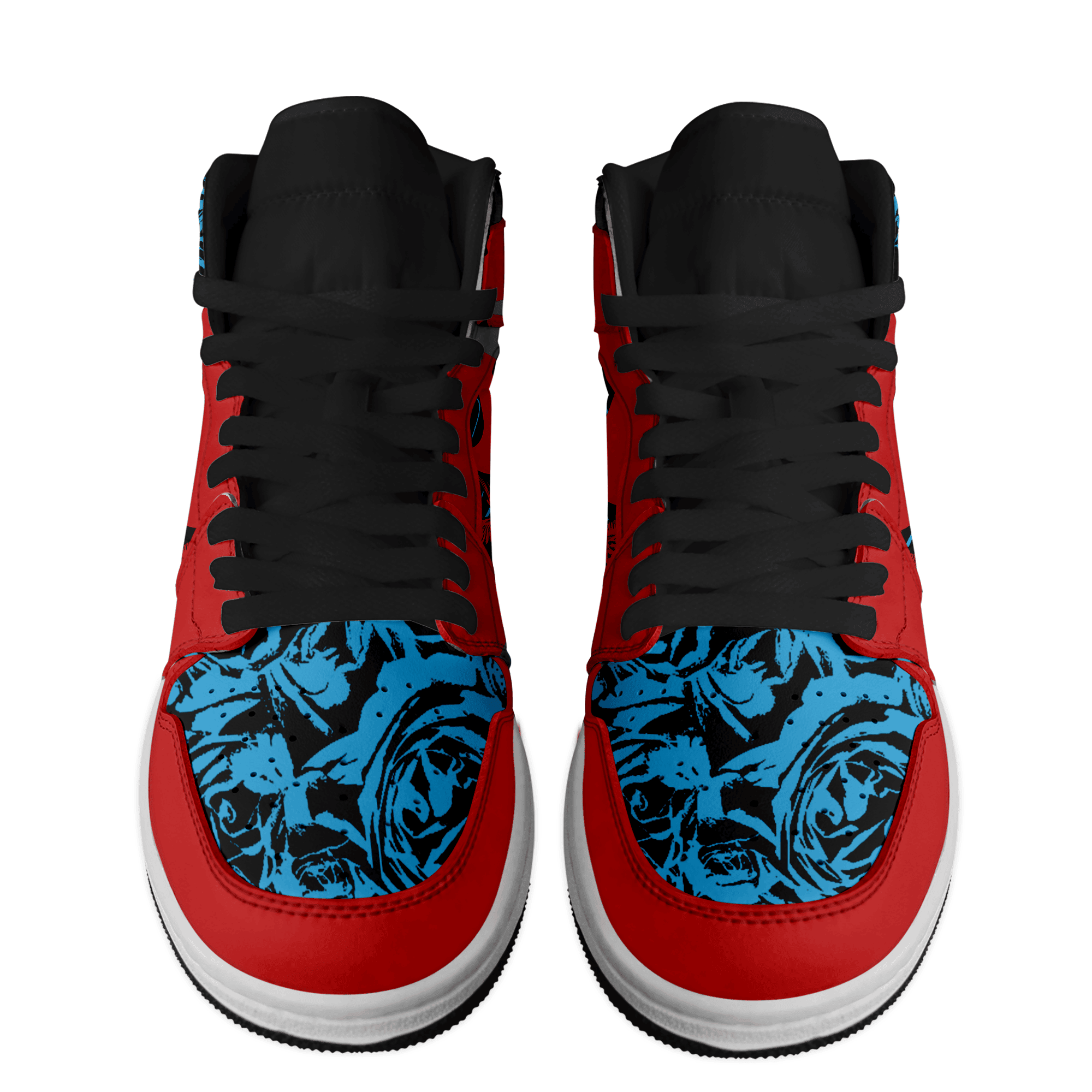 Hummer AJ1 High Sneakers Shoes Printed For Men And Women - Image 3