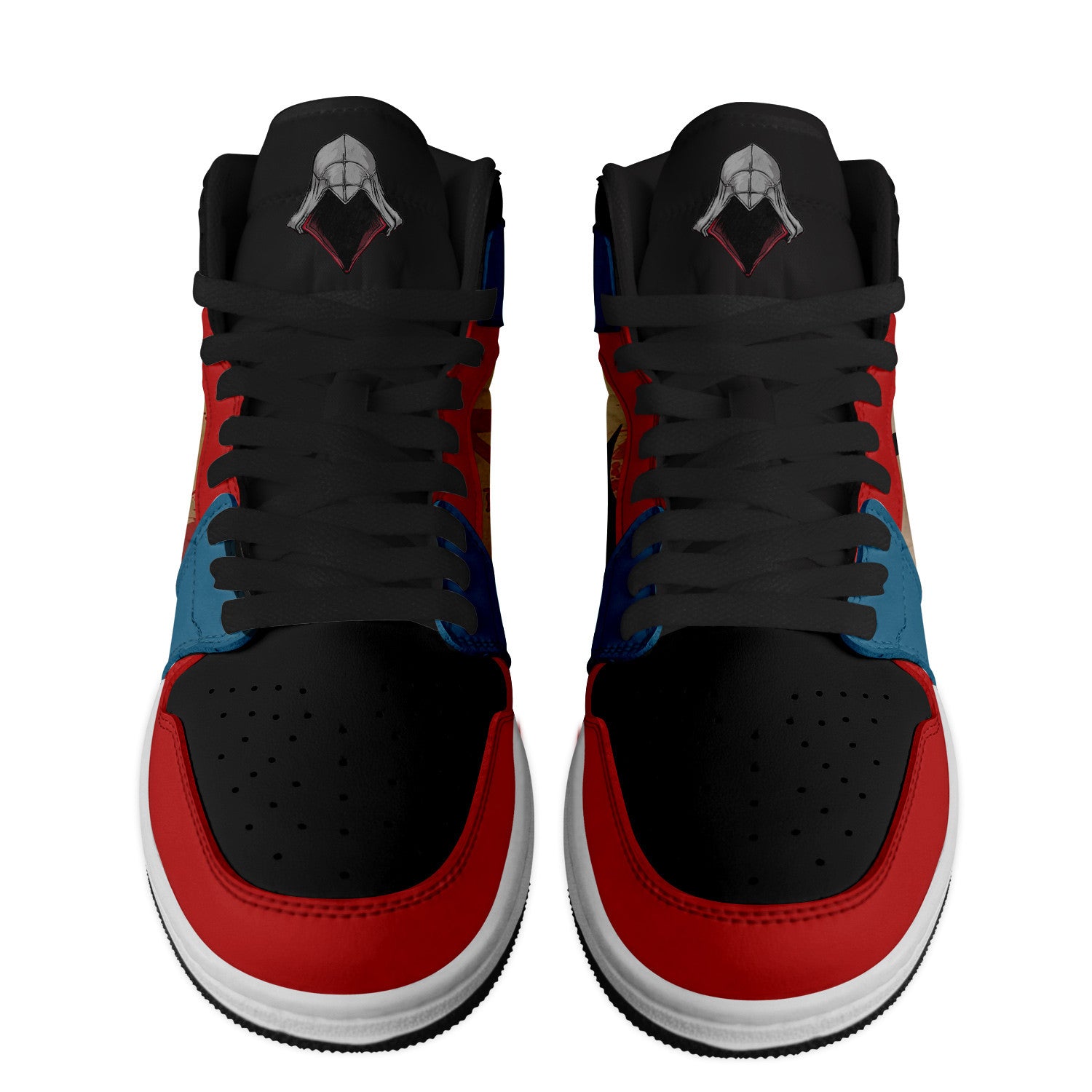 Cupra AJ1 High Sneakers Shoes Printed For Men And Women - Image 3