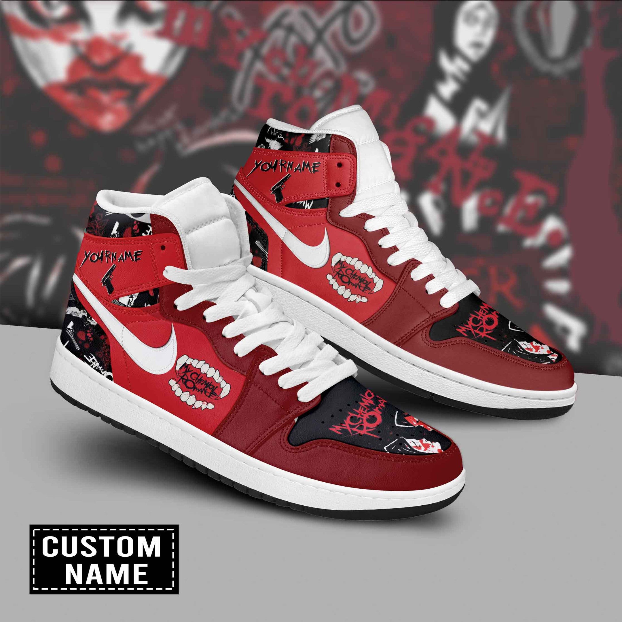 MV Agusta AJ1 High Sneakers Shoes Printed For Men And Women - Image 2
