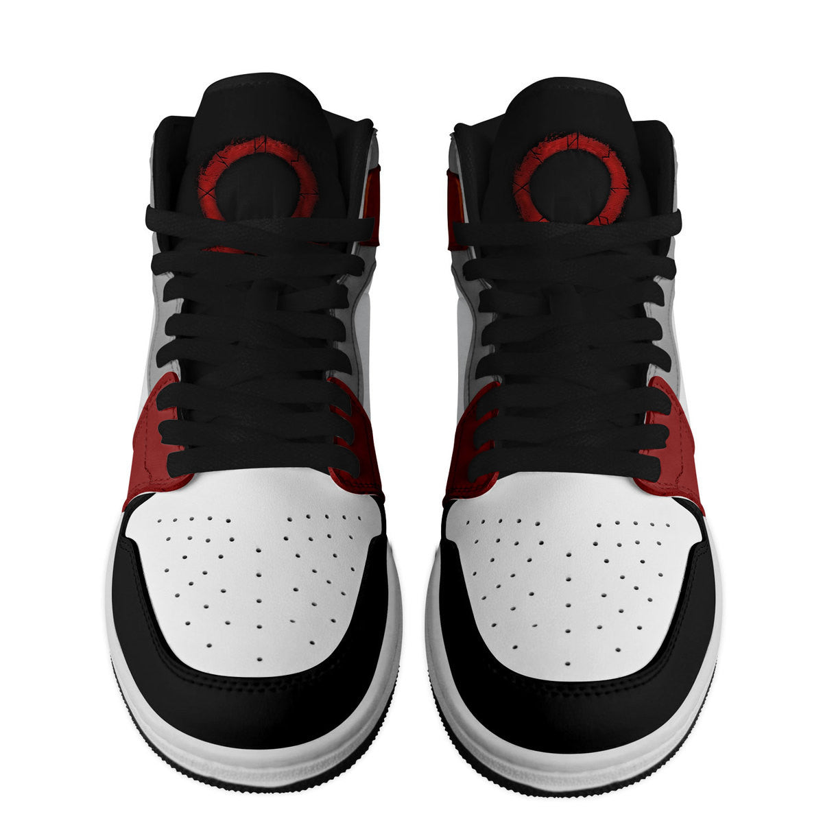 Chevrolet Corvette AJ1 High Sneakers Shoes Printed For Men And Women - Image 2