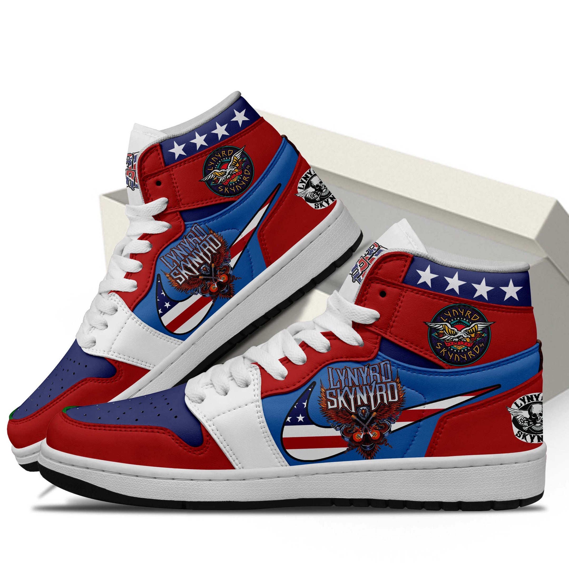 Toyota - Land Cruiser AJ1 High Sneakers Shoes Printed For Men And Women - Image 2