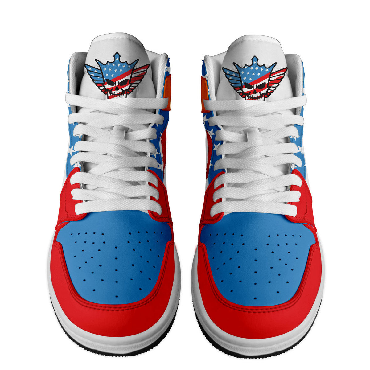 Texas Longhorns AJ1 High Sneakers Shoes Printed For Men And Women - Image 2
