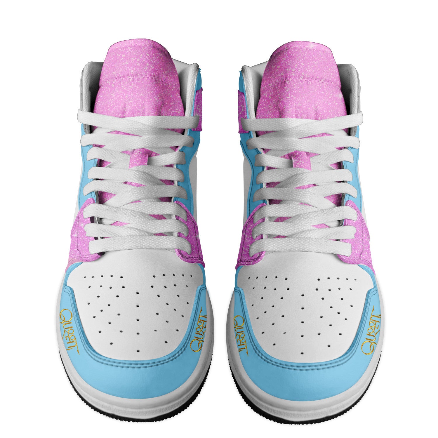 Hyundai AJ1 High Sneakers Shoes Printed For Men And Women - Image 2