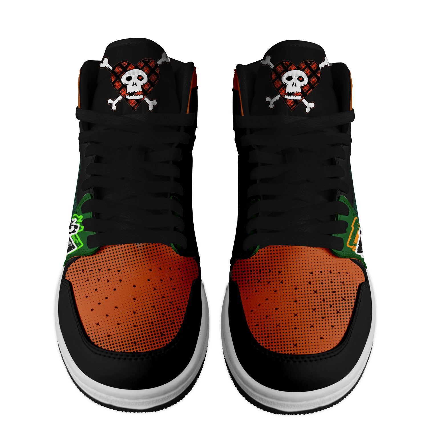 Aprilia AJ1 High Sneakers Shoes Printed For Men And Women - Image 3