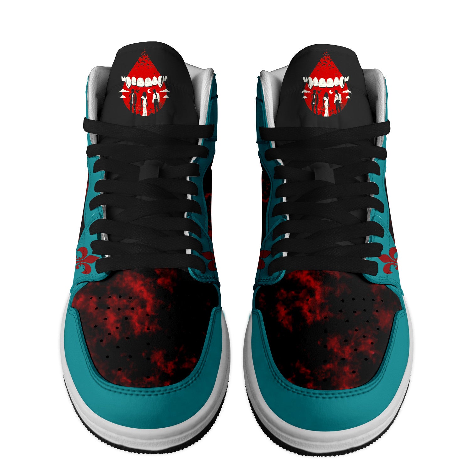Rewaco AJ1 High Sneakers Shoes Printed For Men And Women - Image 2