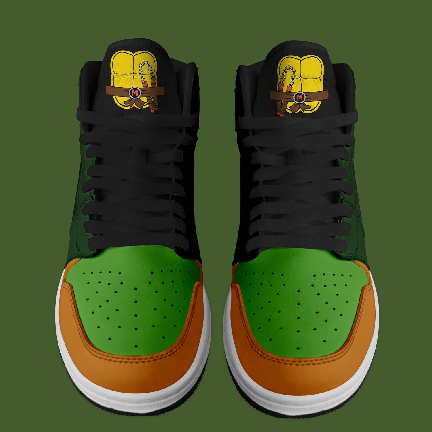 Lamborghini AJ1 High Sneakers Shoes Printed For Men And Women - Image 2