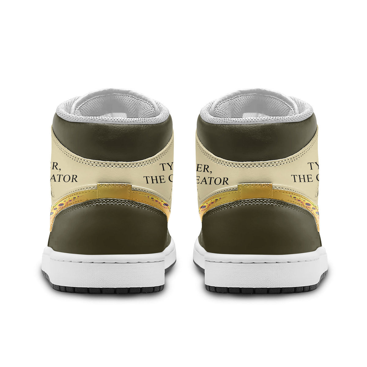 Yanmar AJ1 High Sneakers Shoes Printed For Men And Women - Image 3