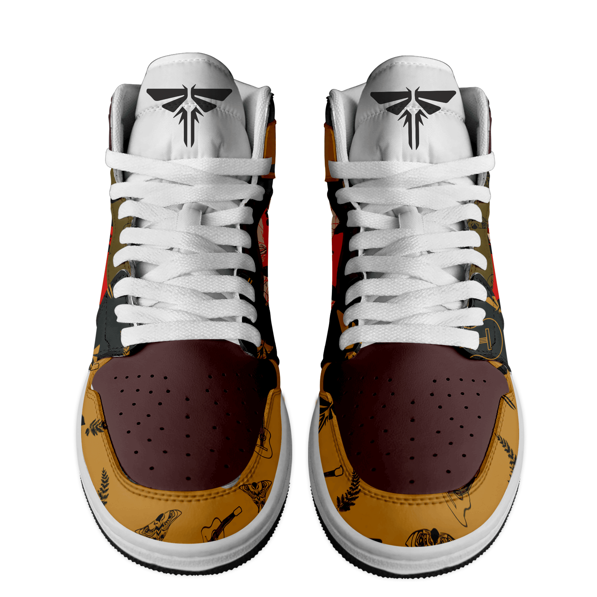 Jeep AJ1 High Sneakers Shoes Printed For Men And Women - Image 2