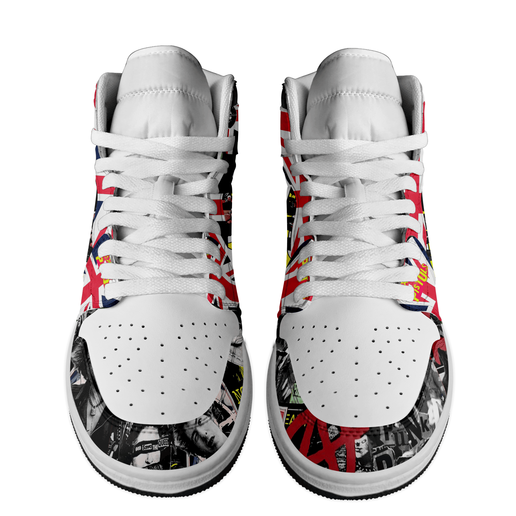 DAF AJ1 High Sneakers Shoes Printed For Men And Women - Image 2