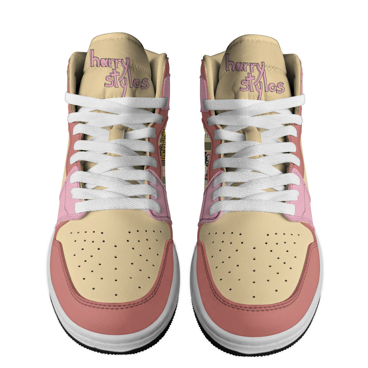 Paccar AJ1 High Sneakers Shoes Printed For Men And Women - Image 2