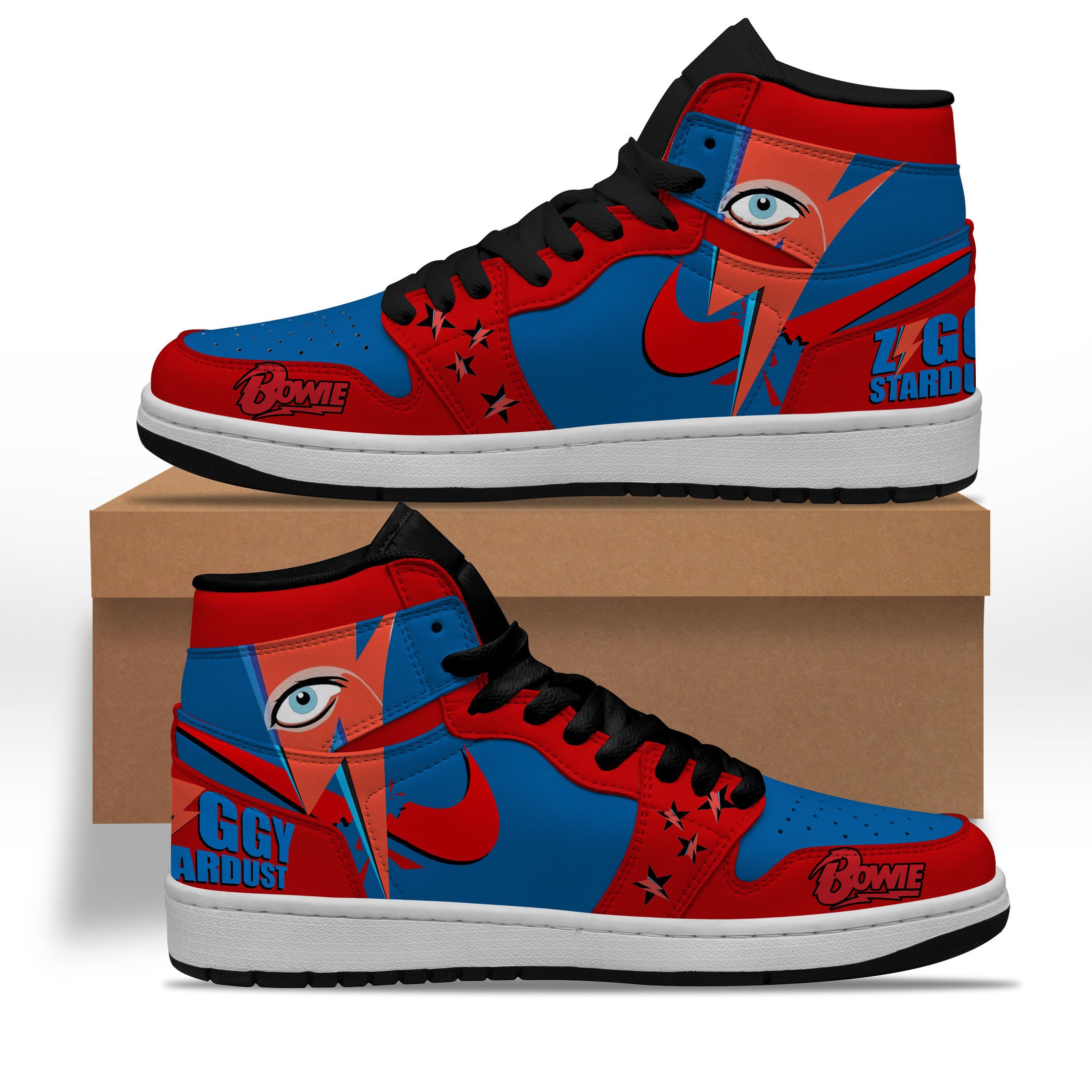 Toyota - Land Cruiser AJ1 High Sneakers Shoes Printed For Men And Women - Image 2