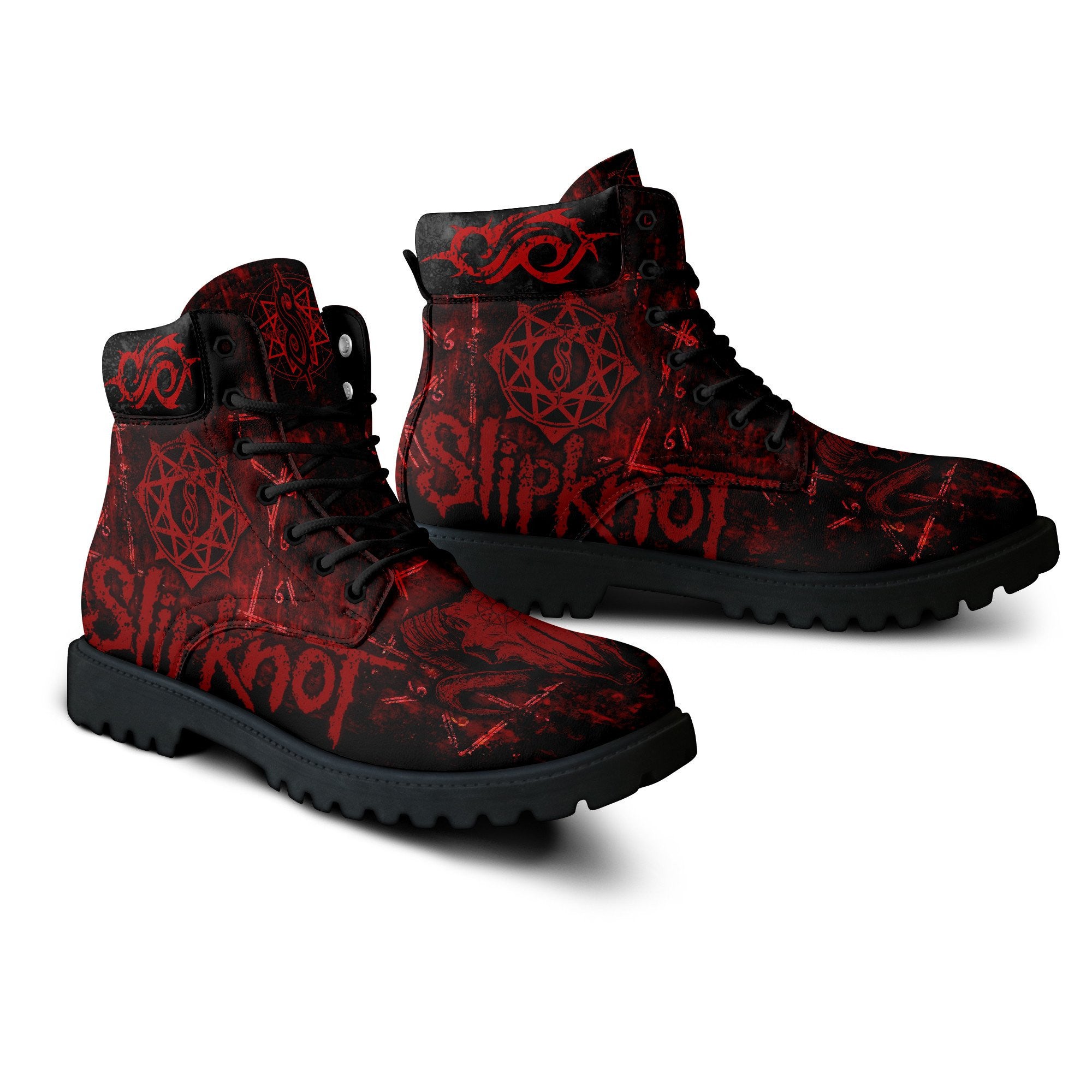 Maserati AJ1 High Sneakers Shoes Printed For Men And Women - Image 2
