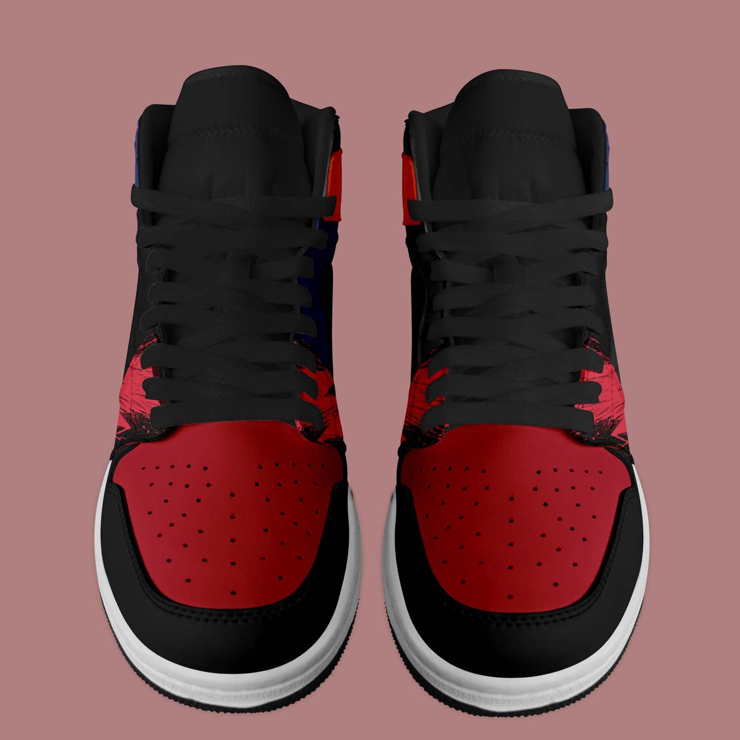 Honda AJ1 High Sneakers Shoes Printed For Men And Women - Image 2