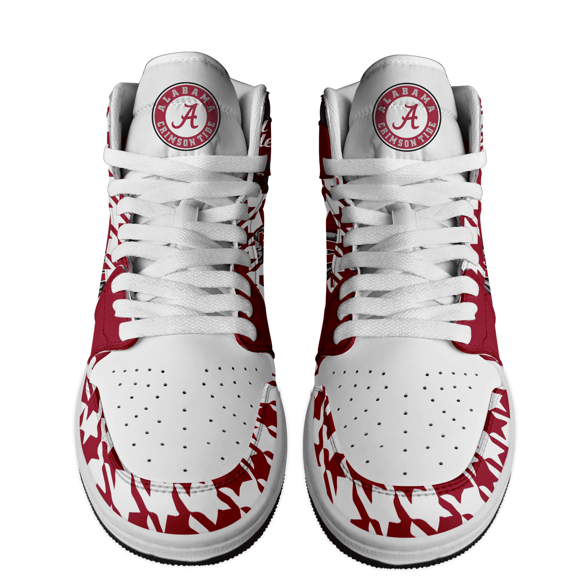 Western Star AJ1 High Sneakers Shoes Printed For Men And Women - Image 2